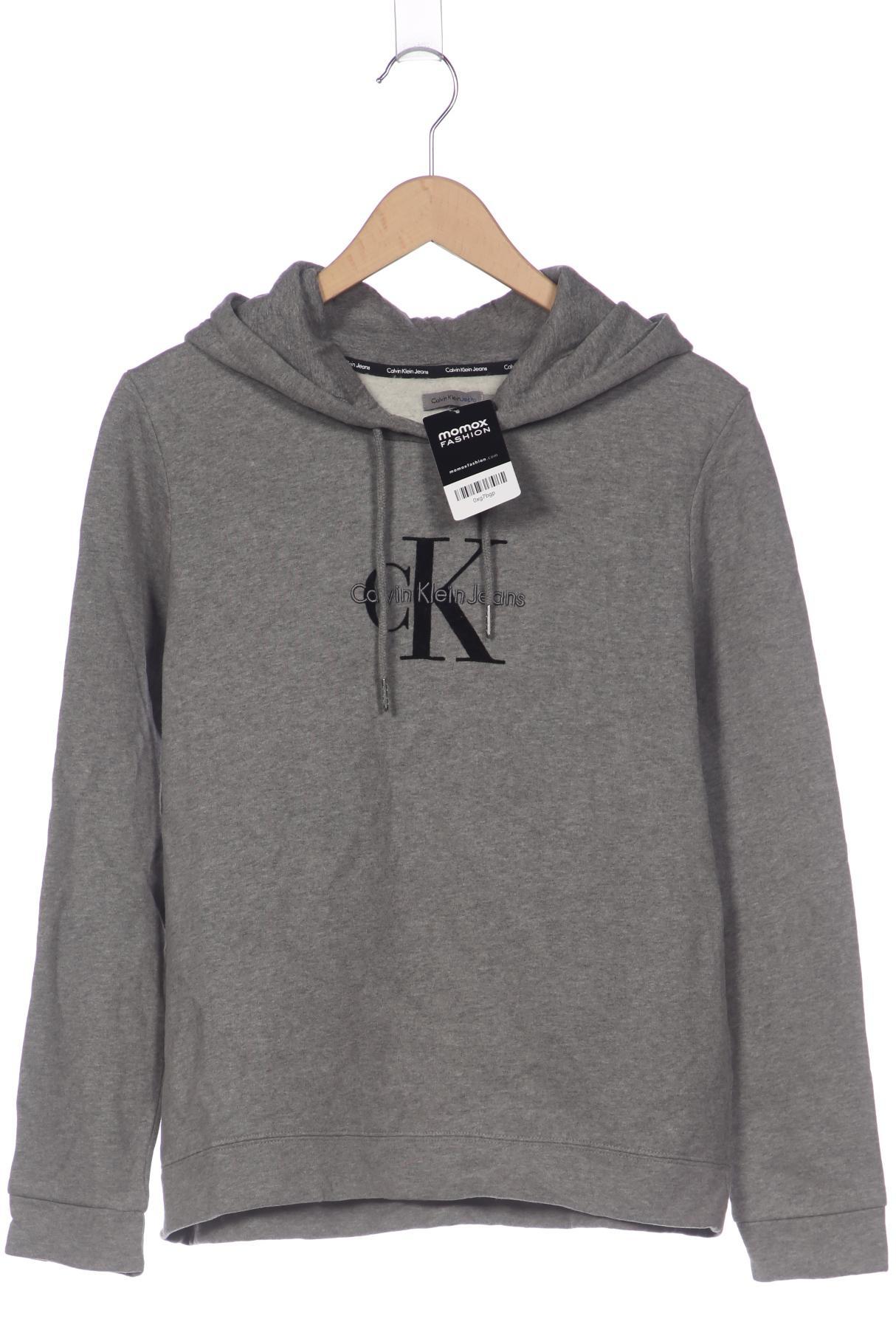 

Calvin Klein Jeans Damen Kapuzenpullover, grau, Gr. 42
