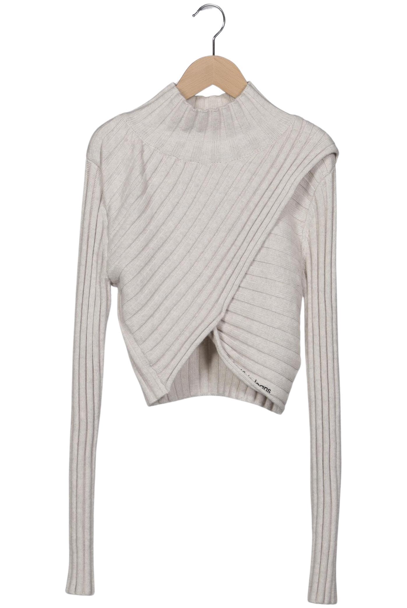 

Calvin Klein Jeans Damen Pullover, cremeweiß, Gr. 42