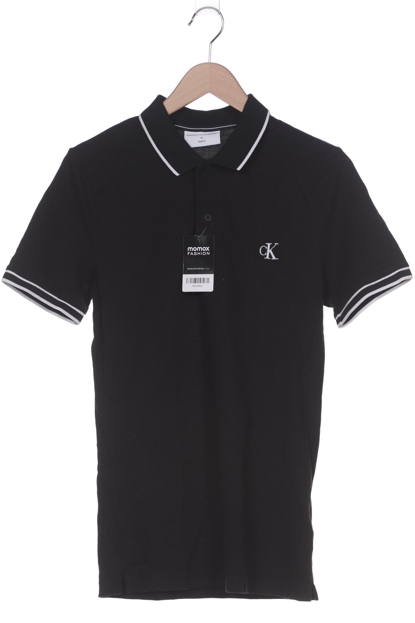 

Calvin Klein Jeans Herren Poloshirt, schwarz, Gr. 48
