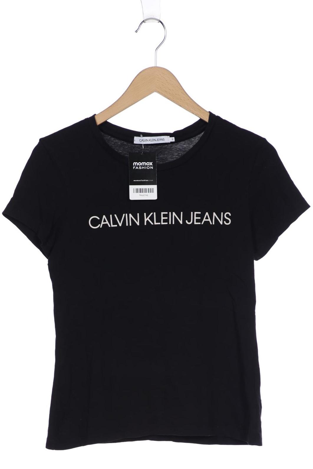 

Calvin Klein Jeans Damen T-Shirt, schwarz