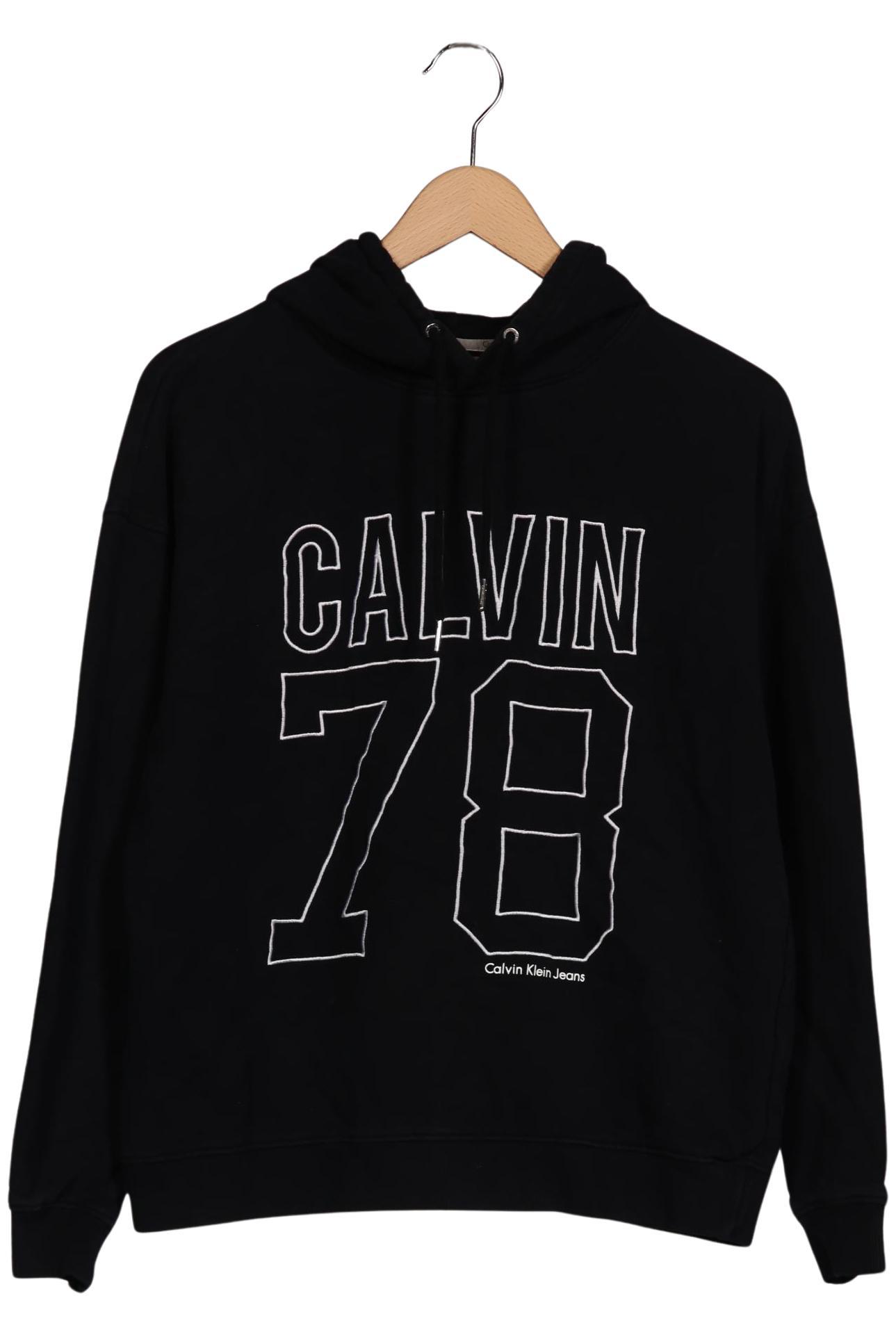 

Calvin Klein Jeans Damen Kapuzenpullover, schwarz, Gr. 38