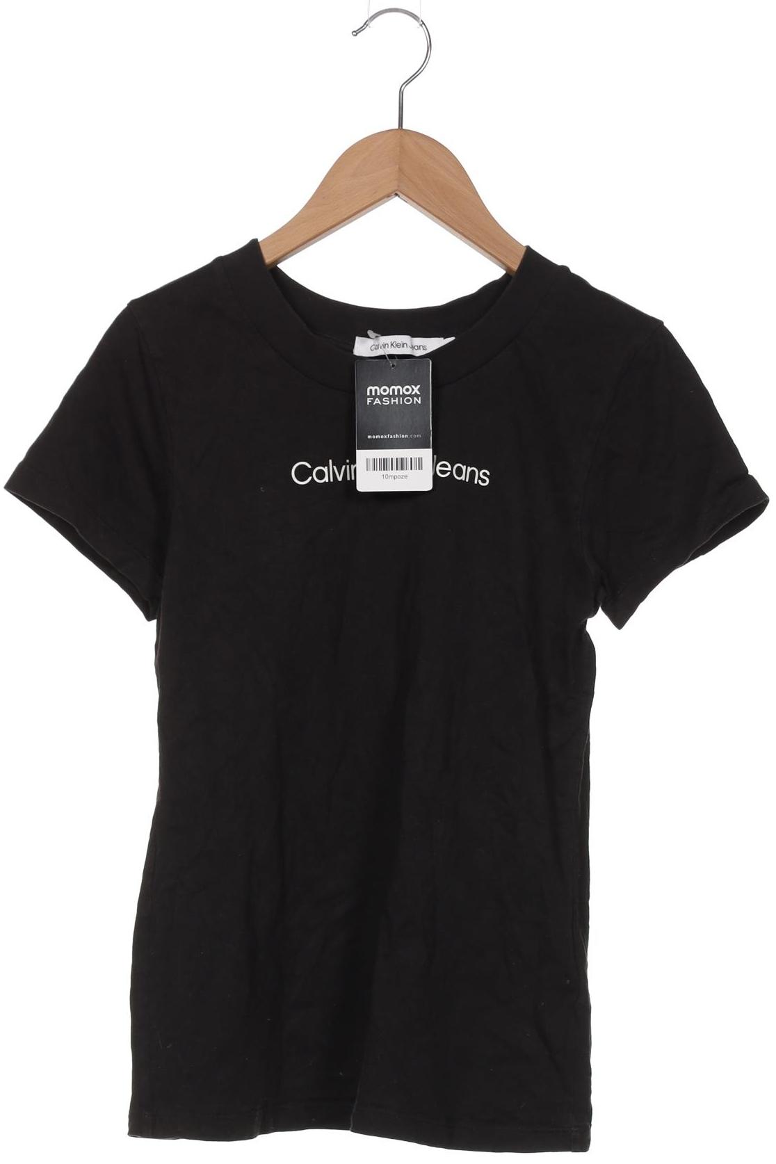 

Calvin Klein Jeans Damen T-Shirt, schwarz, Gr. 36