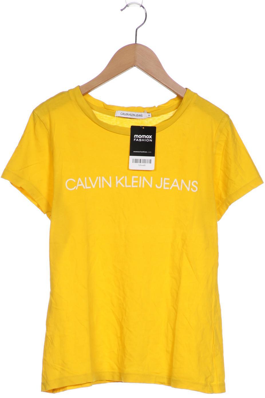 

Calvin Klein Jeans Damen T-Shirt, gelb