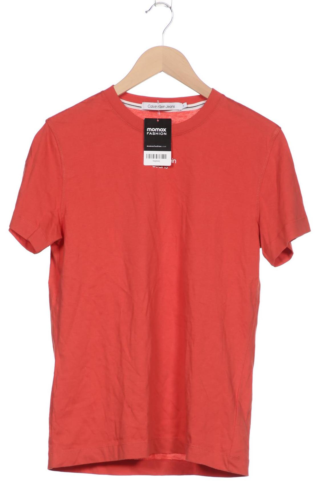 

Calvin Klein Jeans Damen T-Shirt, orange, Gr. 38