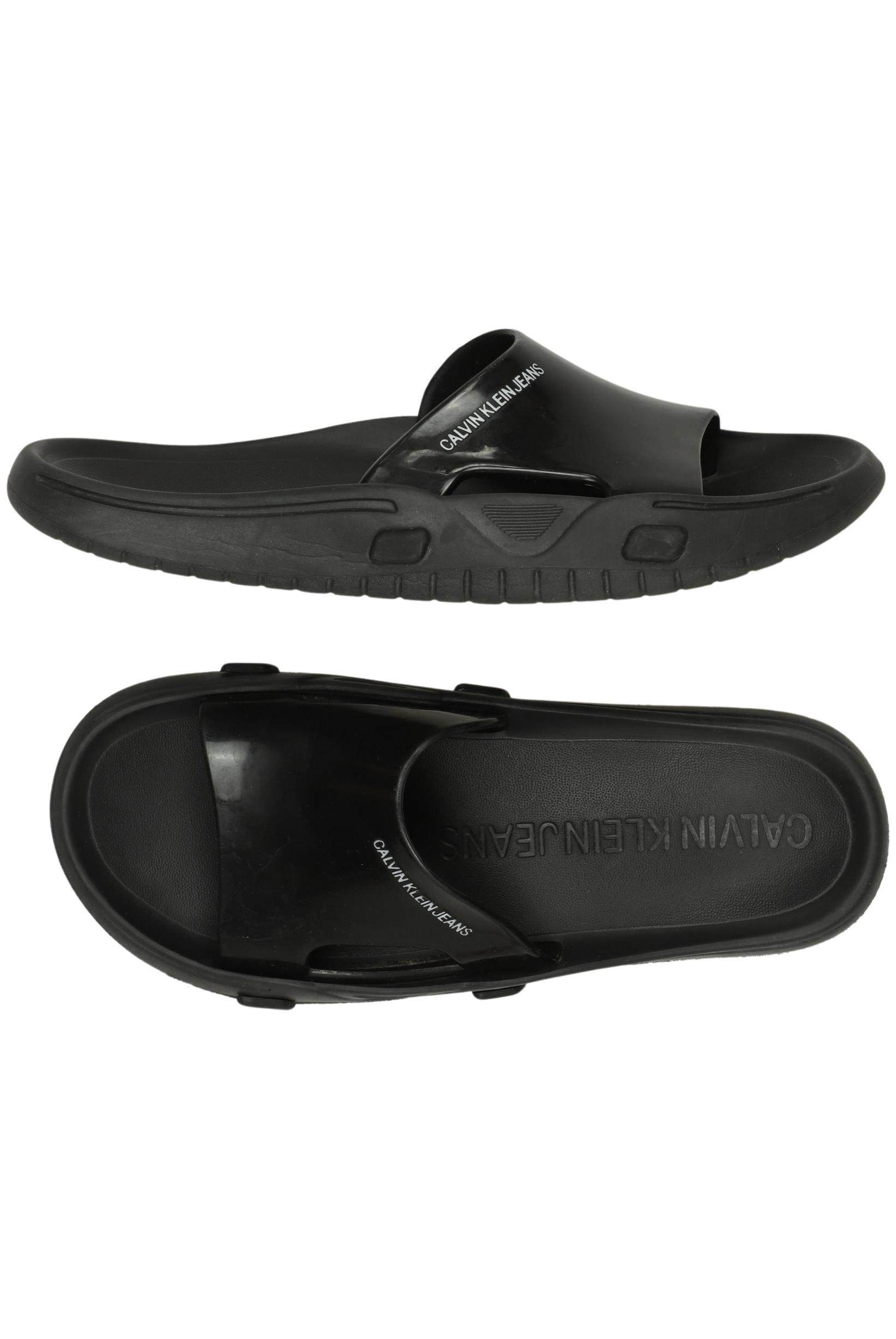 

Calvin Klein Jeans Damen Sandale, schwarz, Gr. 39