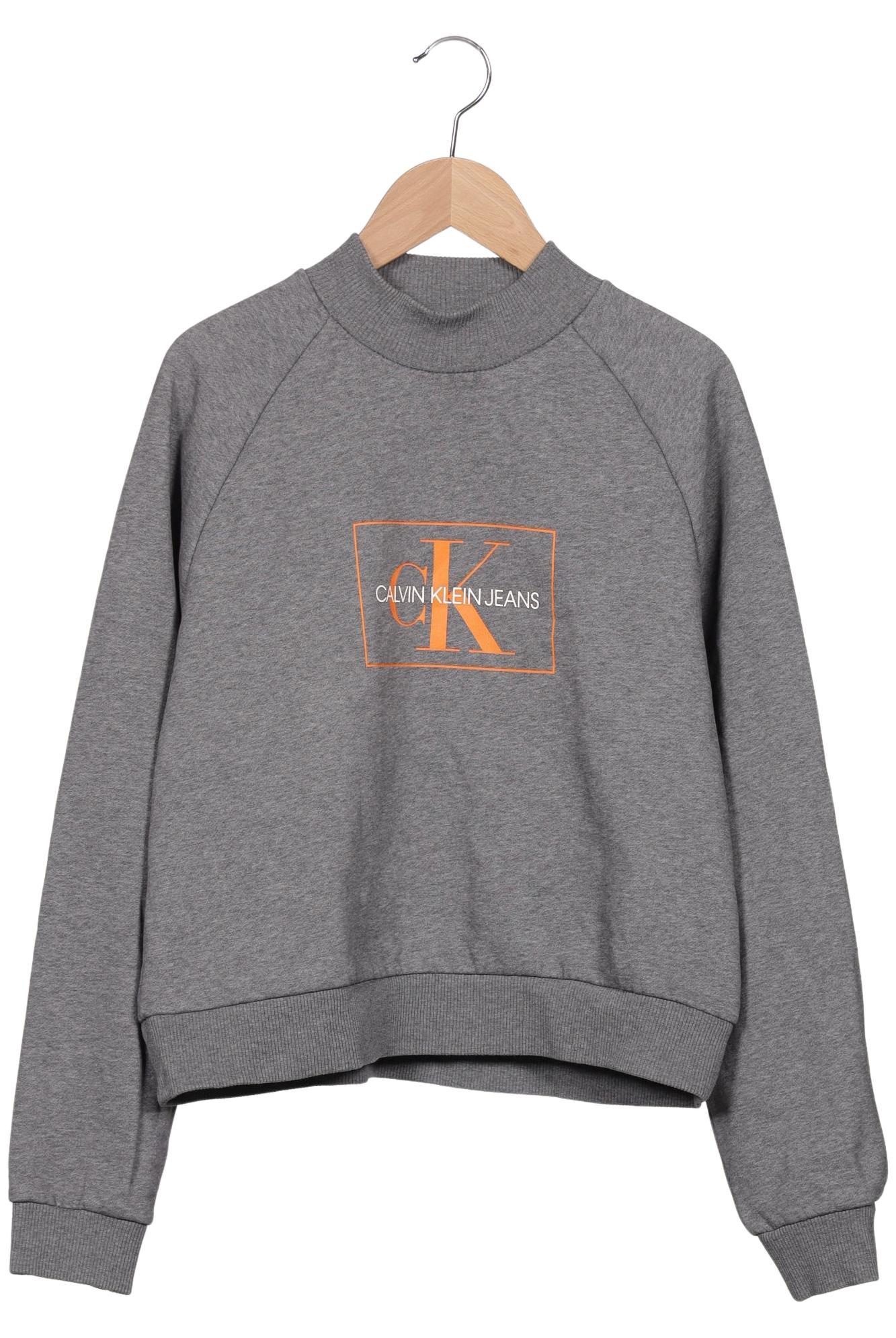 

Calvin Klein Jeans Damen Sweatshirt, grau, Gr. 36