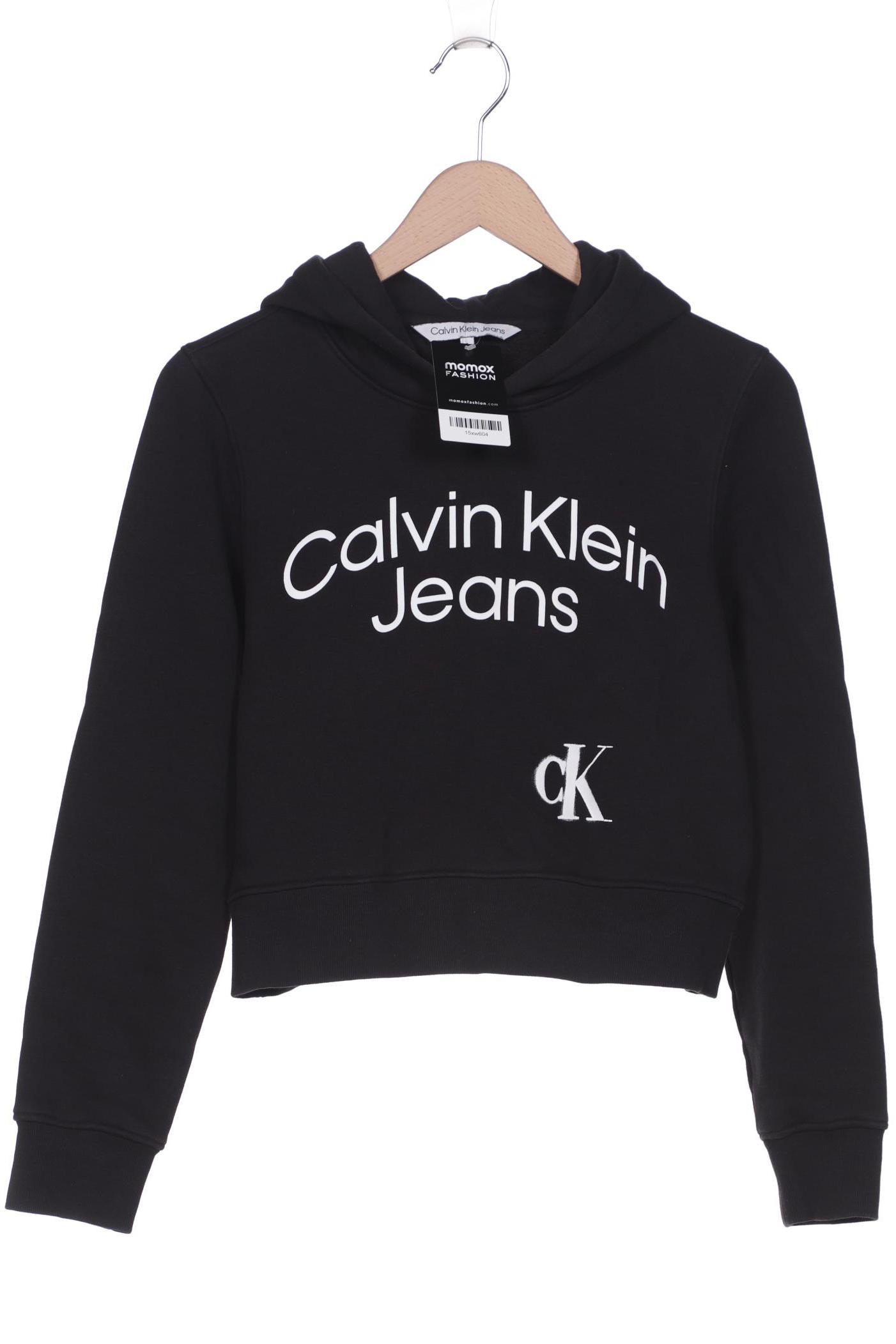 

Calvin Klein Jeans Damen Kapuzenpullover, schwarz