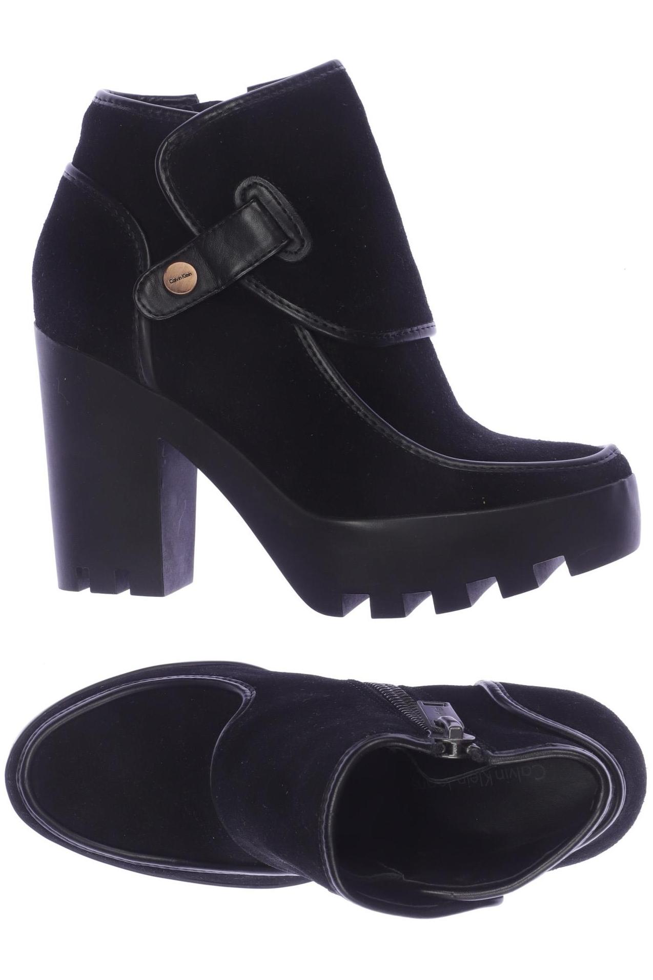 

Calvin Klein Jeans Damen Stiefelette, schwarz, Gr. 36