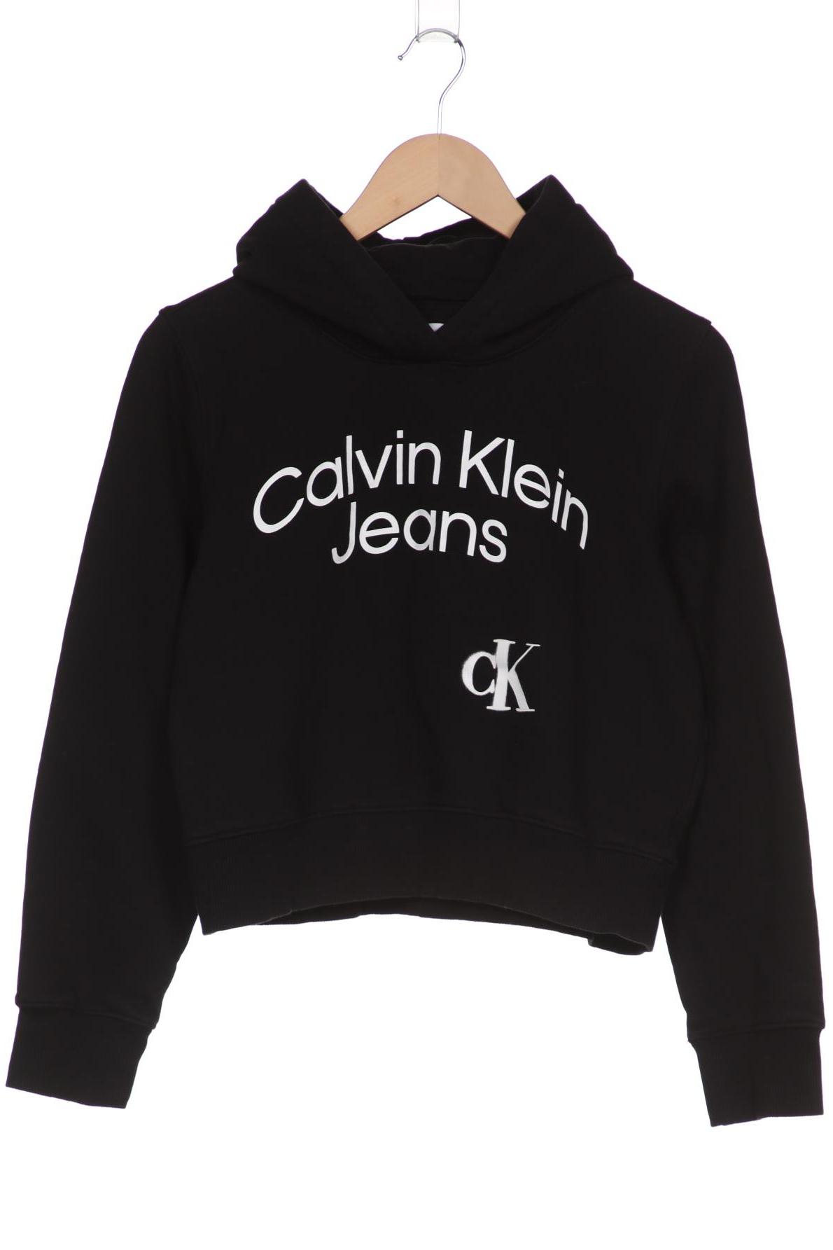 

Calvin Klein Jeans Damen Kapuzenpullover, schwarz, Gr. 38