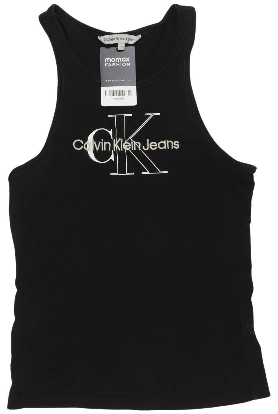 

Calvin Klein Jeans Damen Top, schwarz, Gr. 36