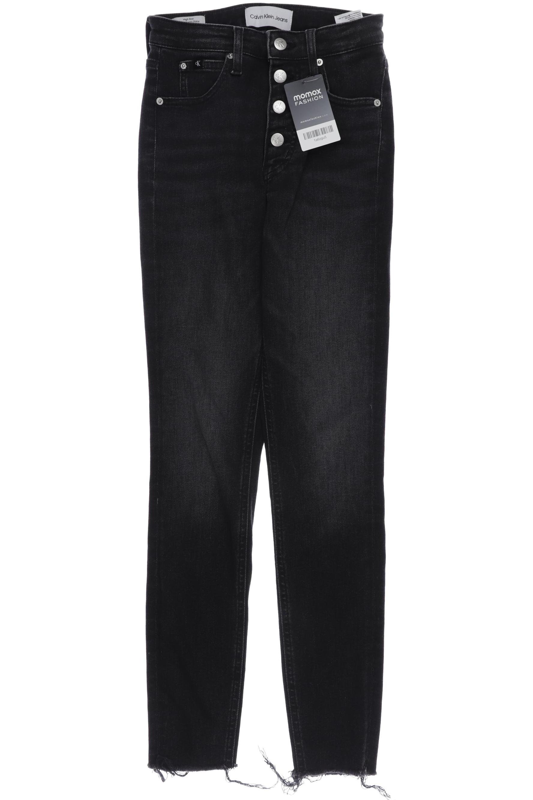 

Calvin Klein Jeans Damen Jeans, schwarz, Gr. 25