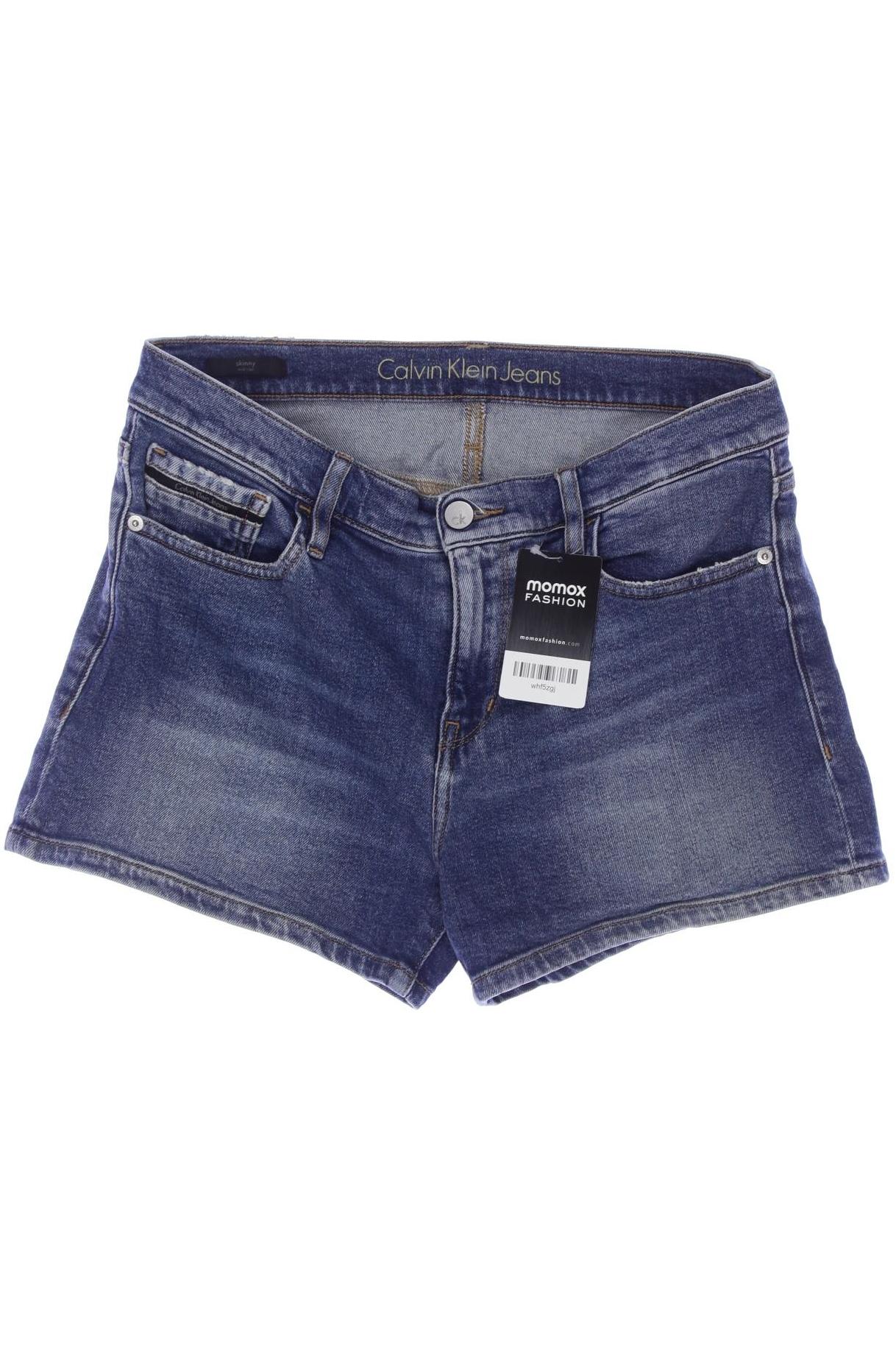 

Calvin Klein Jeans Damen Shorts, blau, Gr. 30
