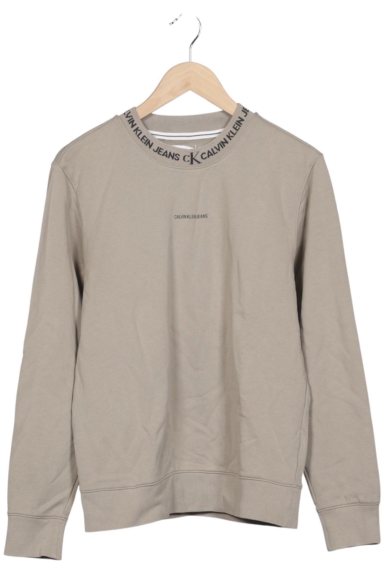 

Calvin Klein Jeans Herren Sweatshirt, beige, Gr. 46