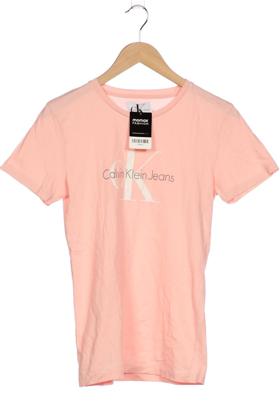 

Calvin Klein Jeans Damen T-Shirt, pink, Gr. 38