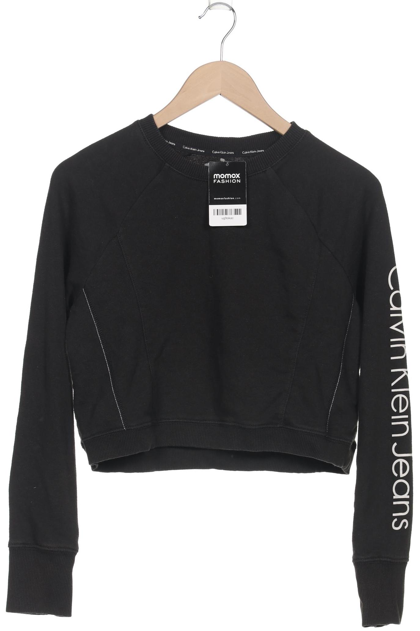 

Calvin Klein Jeans Damen Sweatshirt, schwarz, Gr. 38