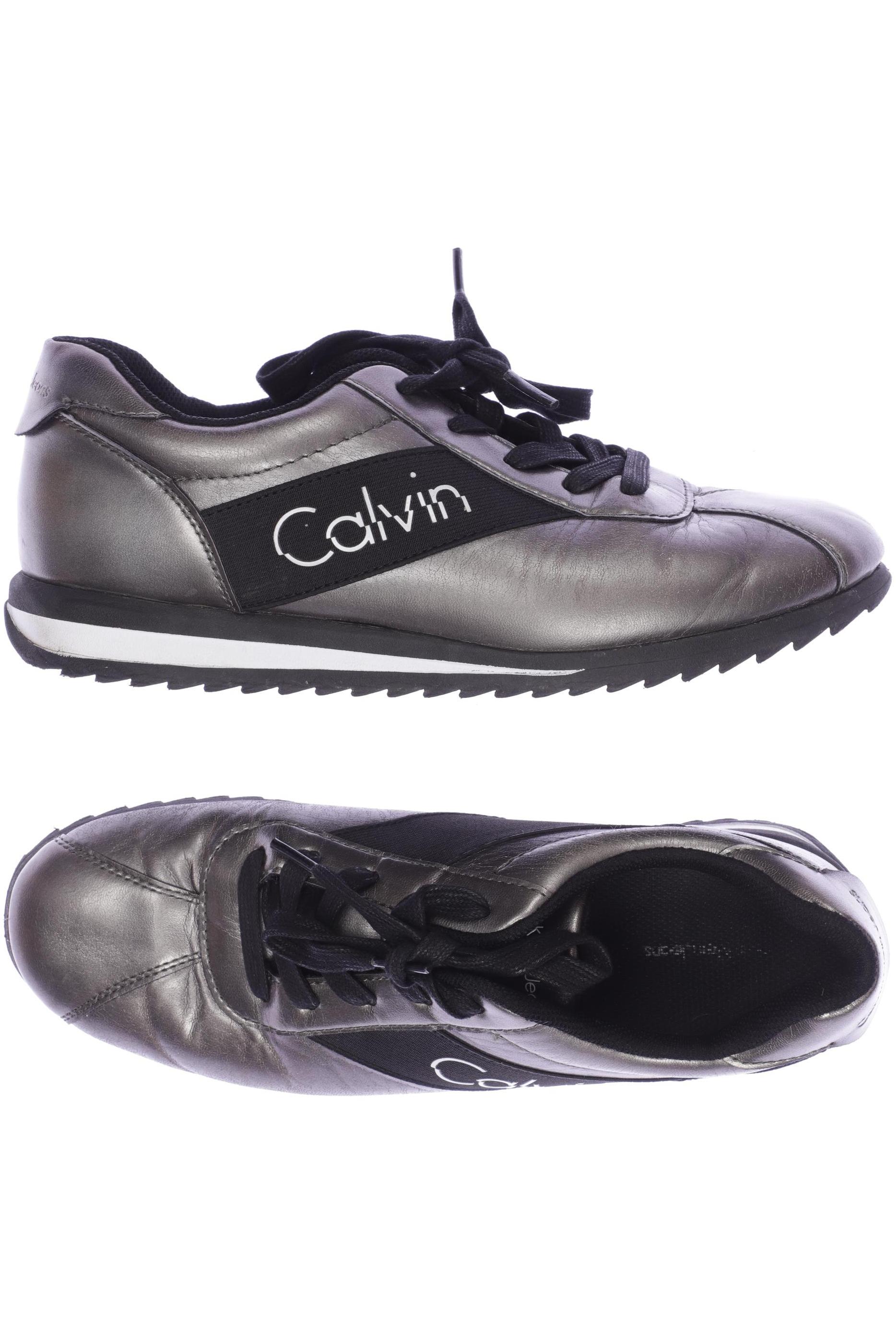 

Calvin Klein Jeans Damen Sneakers, silber, Gr. 40