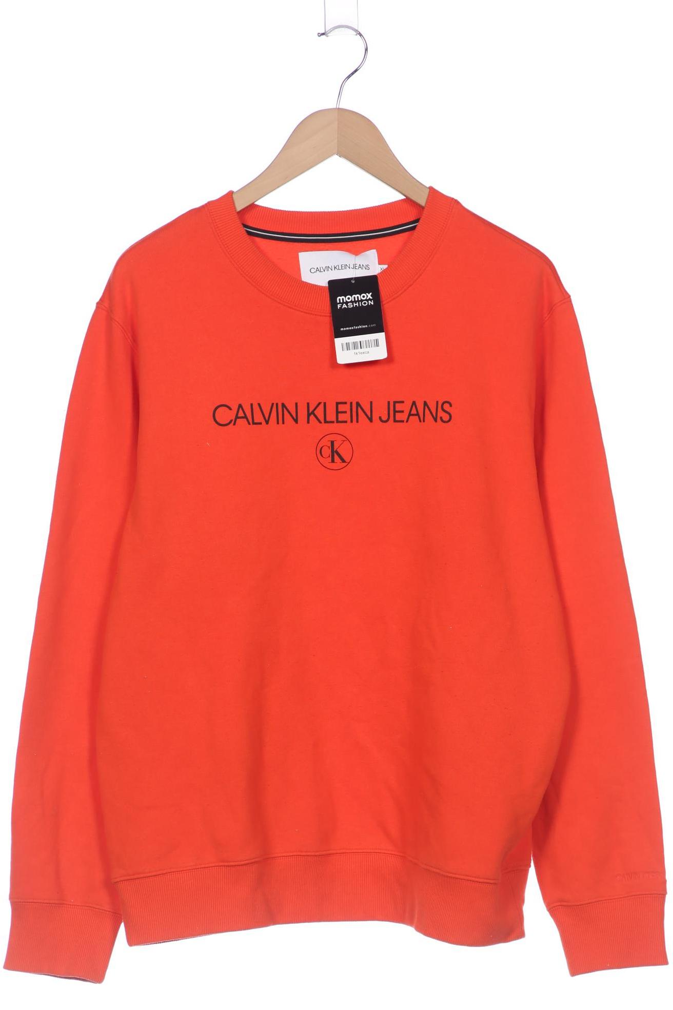 

Calvin Klein Jeans Herren Sweatshirt, orange, Gr. 54