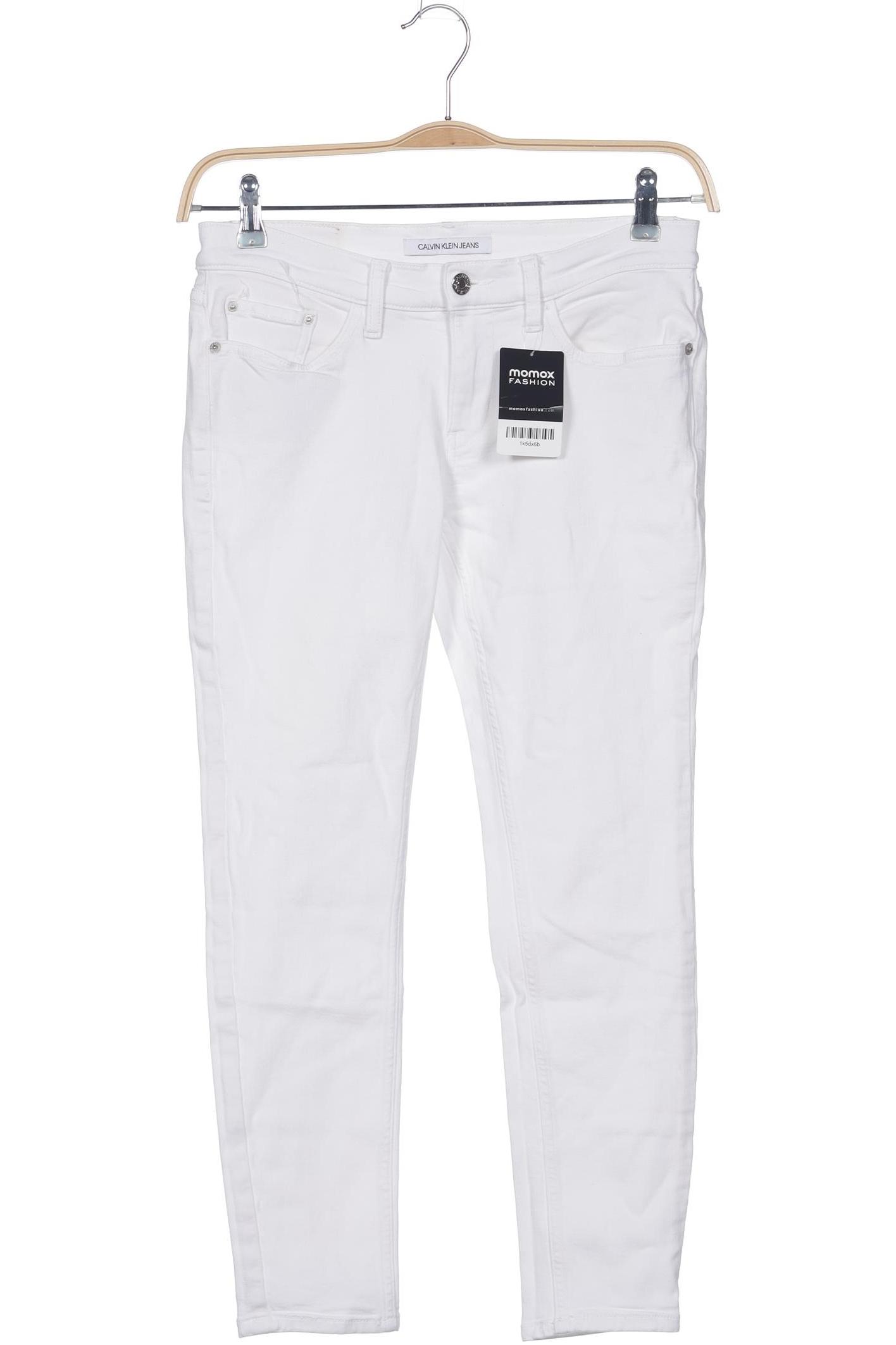 

Calvin Klein Jeans Damen Jeans, weiß, Gr. 29