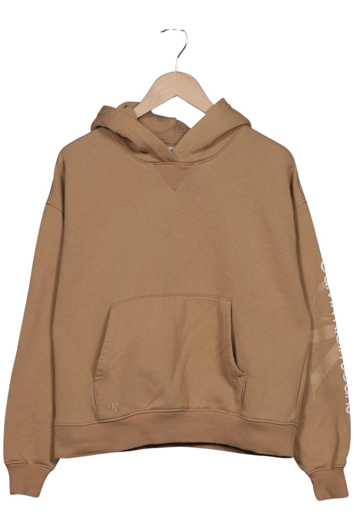 

Calvin Klein Jeans Damen Kapuzenpullover, beige, Gr. 42