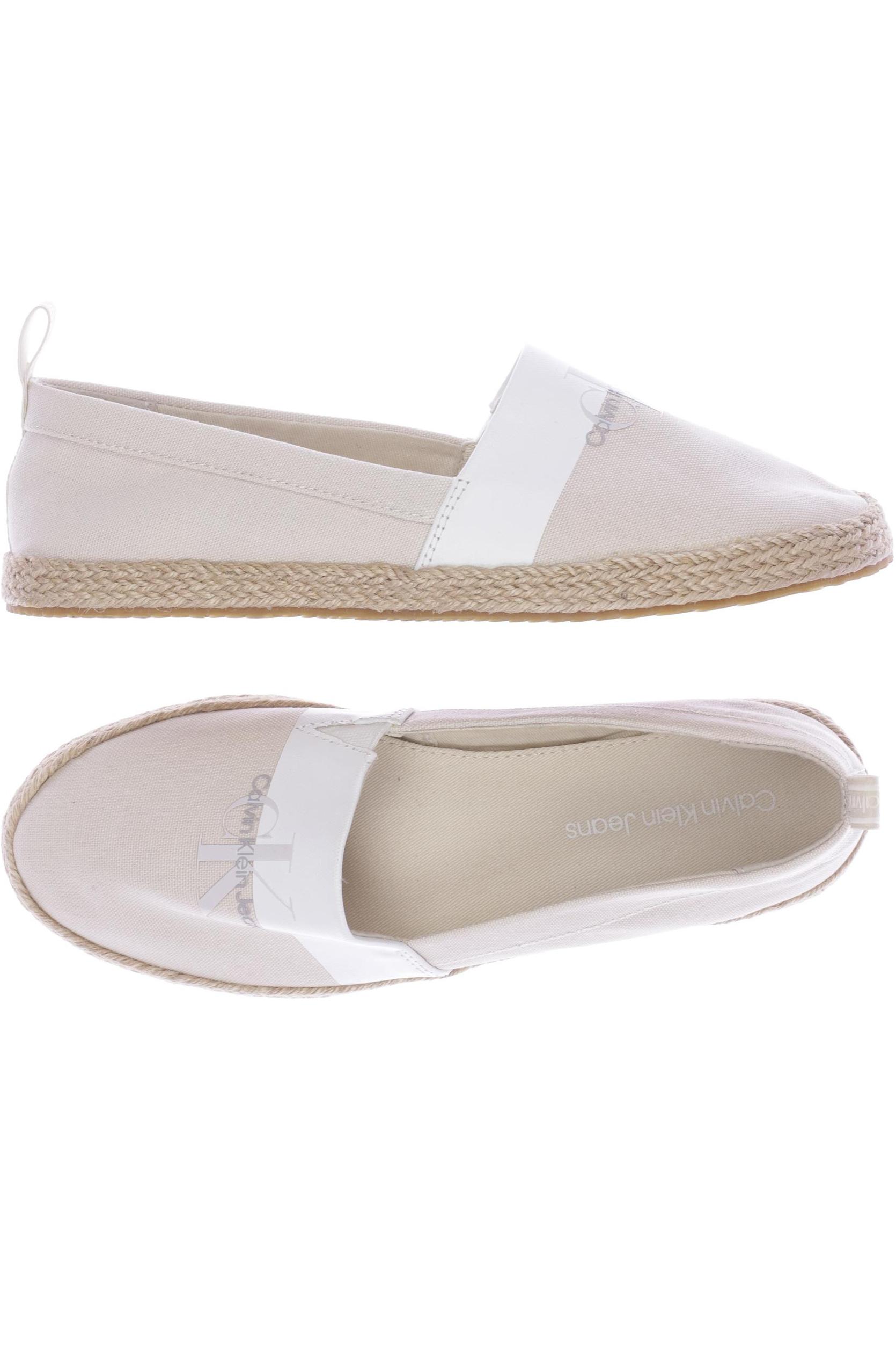

Calvin Klein Jeans Damen Halbschuh, beige, Gr. 39