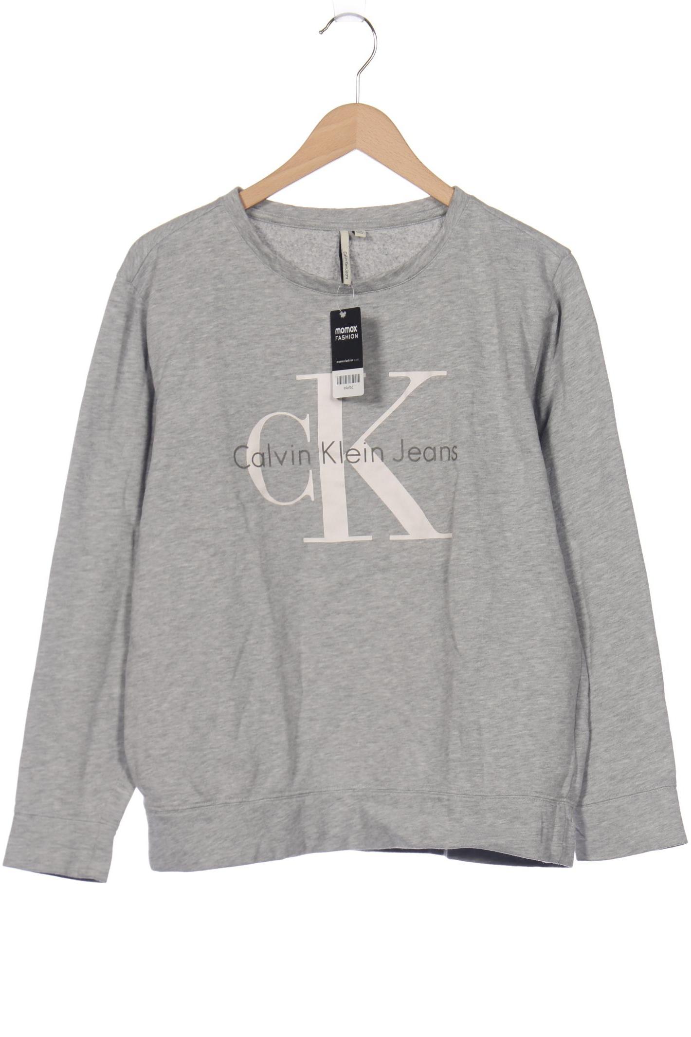 

Calvin Klein Jeans Damen Sweatshirt, grau, Gr. 38