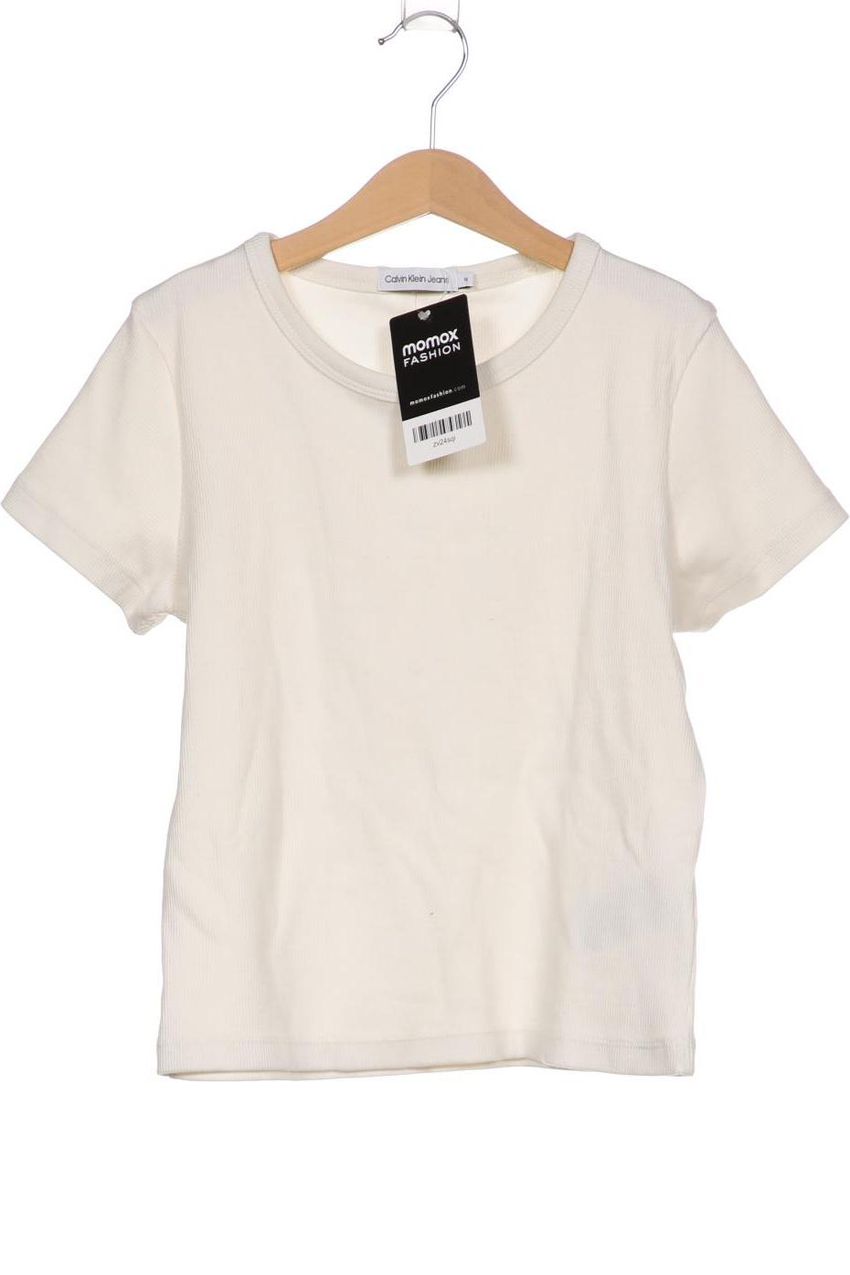 

Calvin Klein Jeans Damen T-Shirt, weiß, Gr. 170