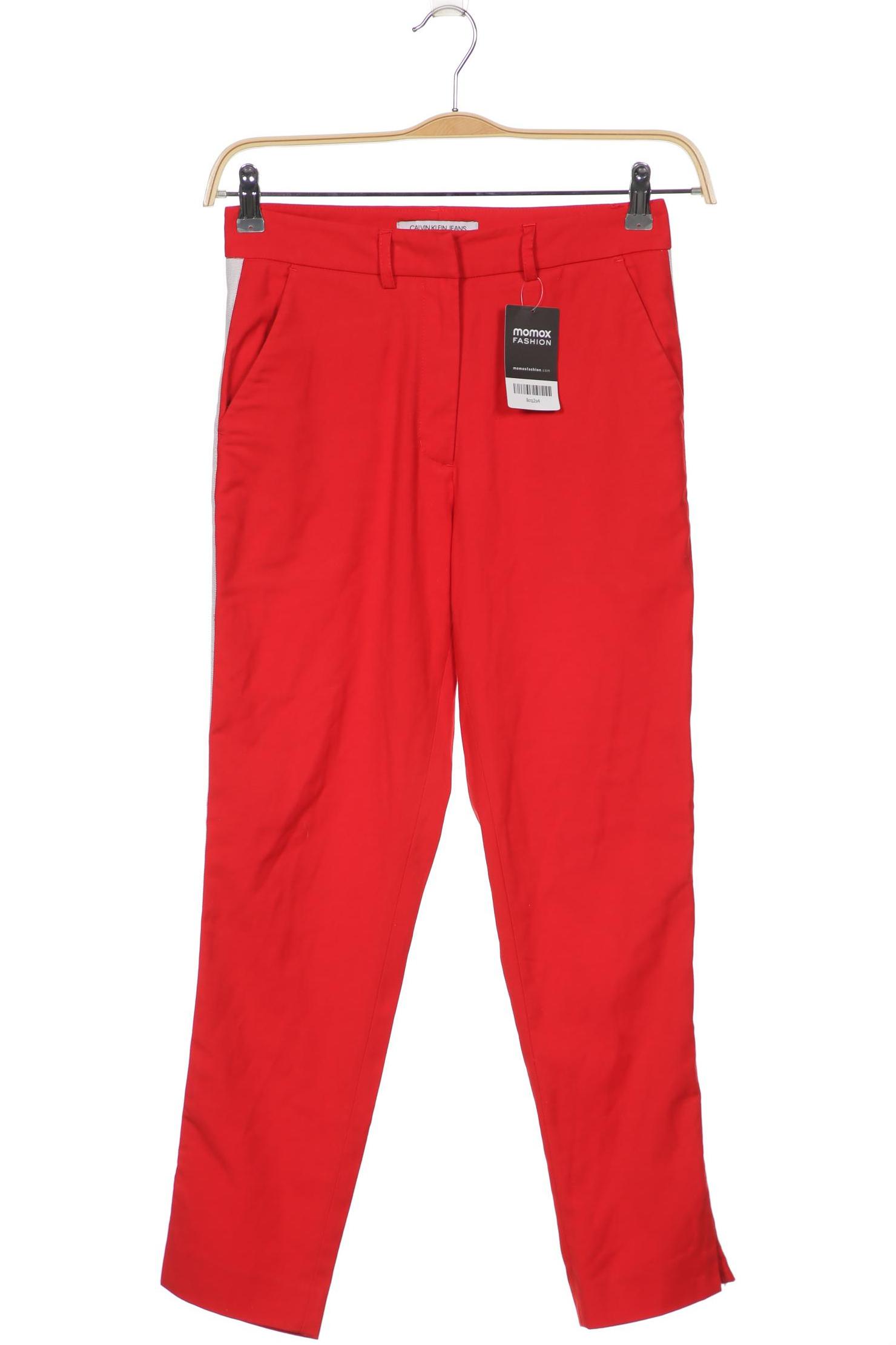 

Calvin Klein Jeans Damen Stoffhose, rot