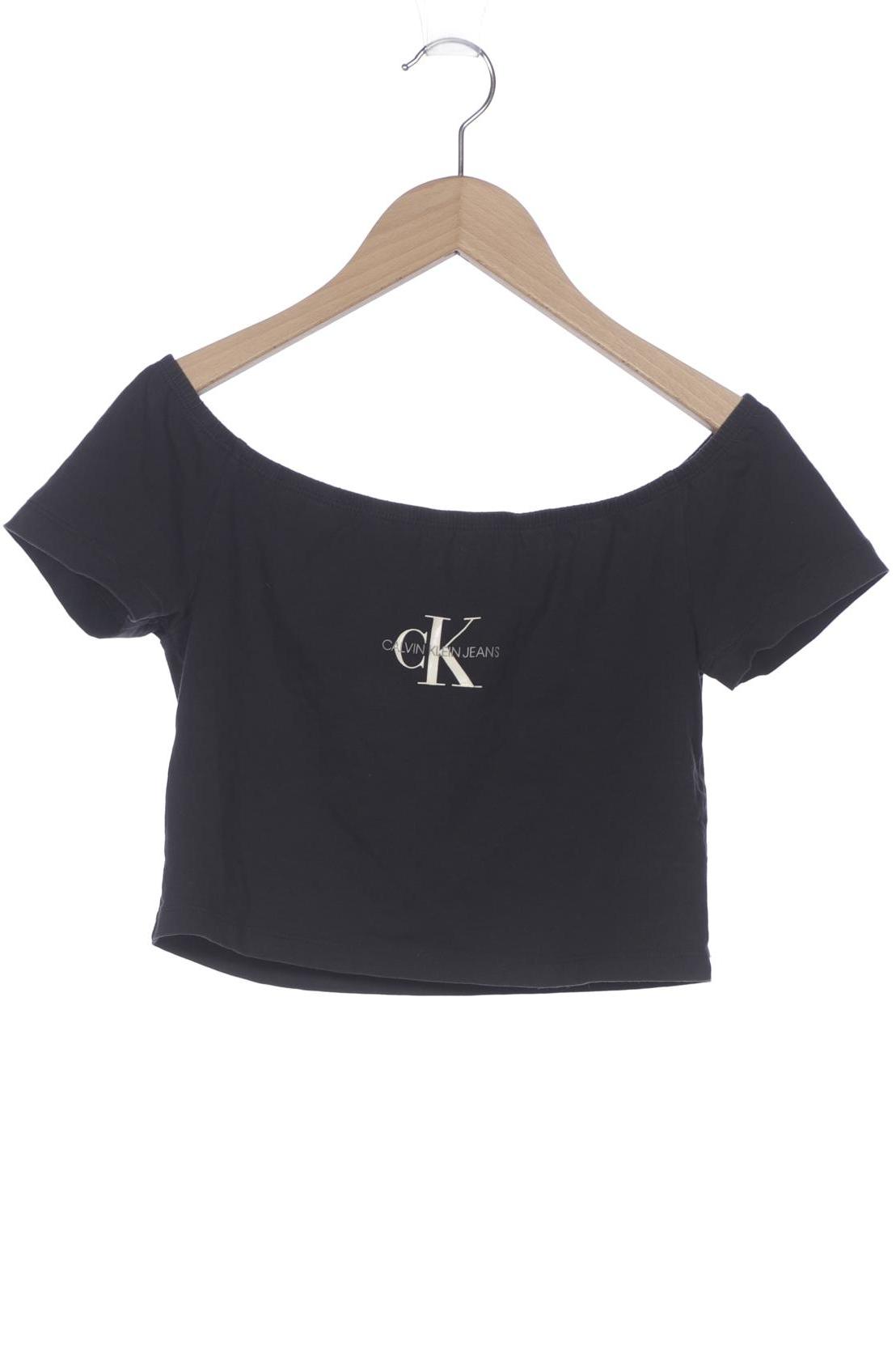 

Calvin Klein Jeans Damen T-Shirt, schwarz, Gr. 36
