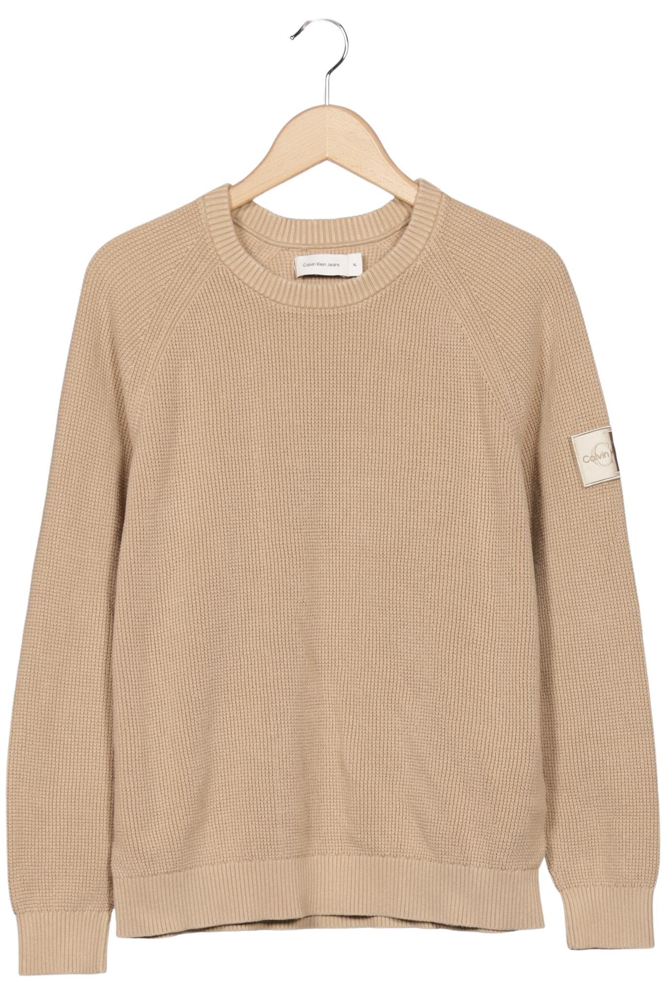 

Calvin Klein Jeans Herren Pullover, beige, Gr. 54