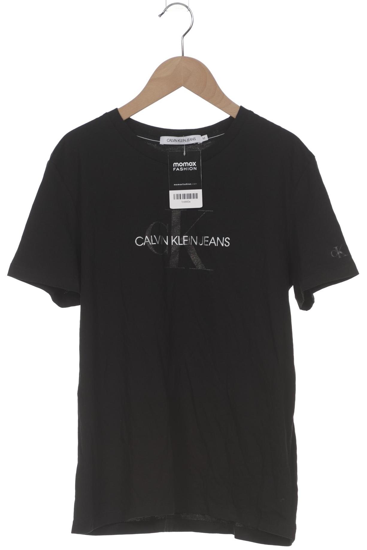 

Calvin Klein Jeans Damen T-Shirt, schwarz, Gr. 38