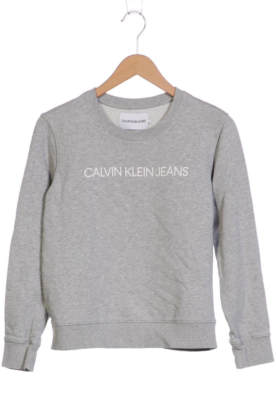 

Calvin Klein Jeans Damen Sweatshirt, grau, Gr. 42