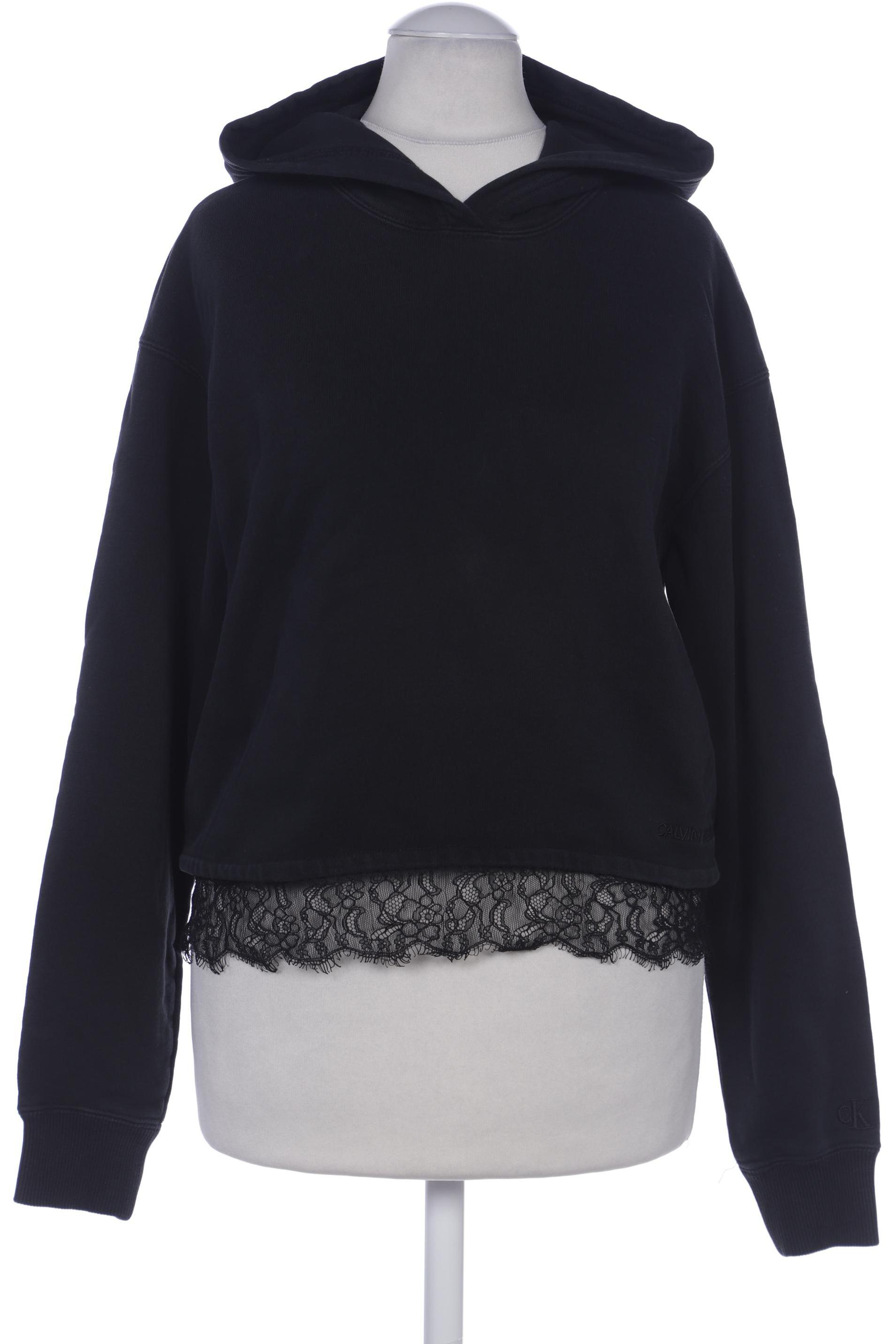 

Calvin Klein Jeans Damen Kapuzenpullover, schwarz, Gr. 34