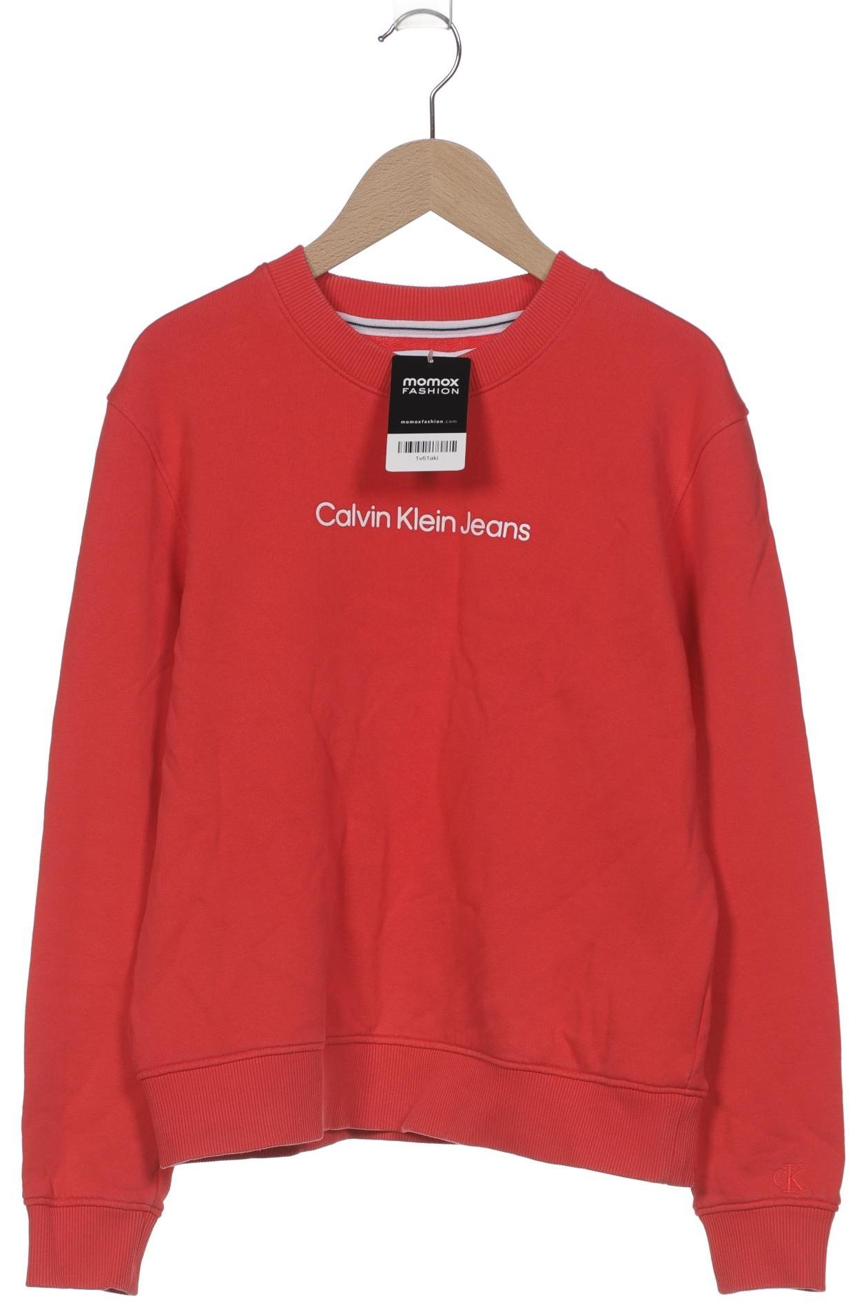 

Calvin Klein Jeans Damen Sweatshirt, rot, Gr. 34