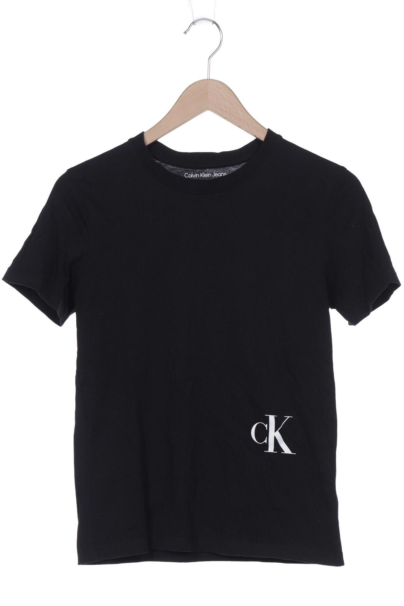 

Calvin Klein Jeans Damen T-Shirt, schwarz, Gr. 34