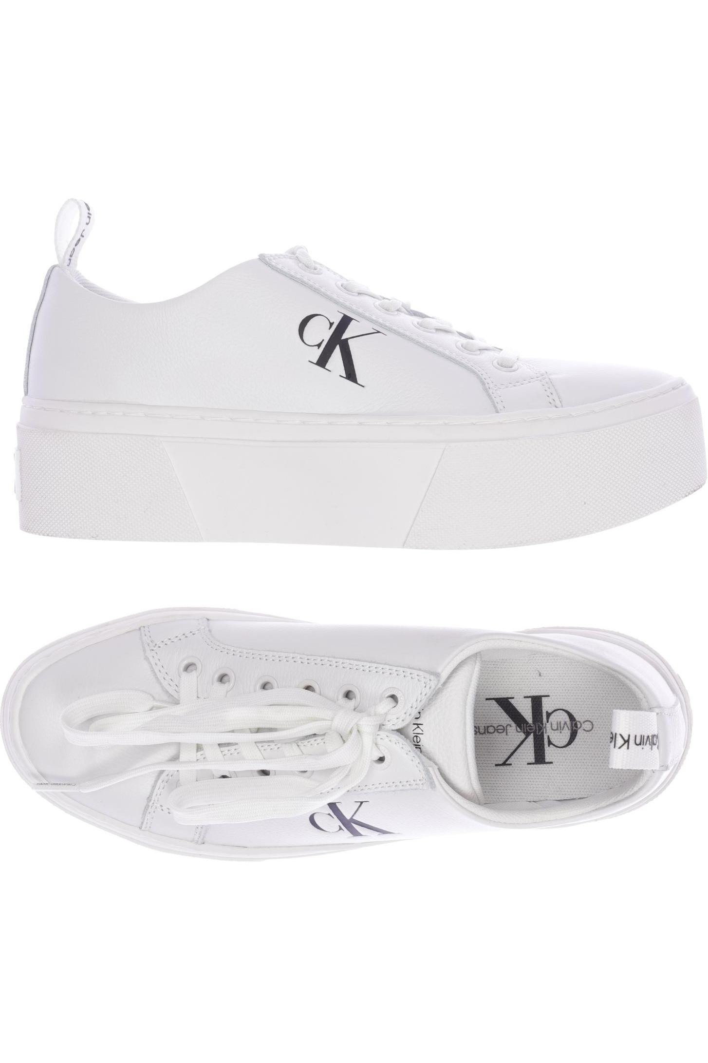 

Calvin Klein Jeans Damen Sneakers, weiß, Gr. 39