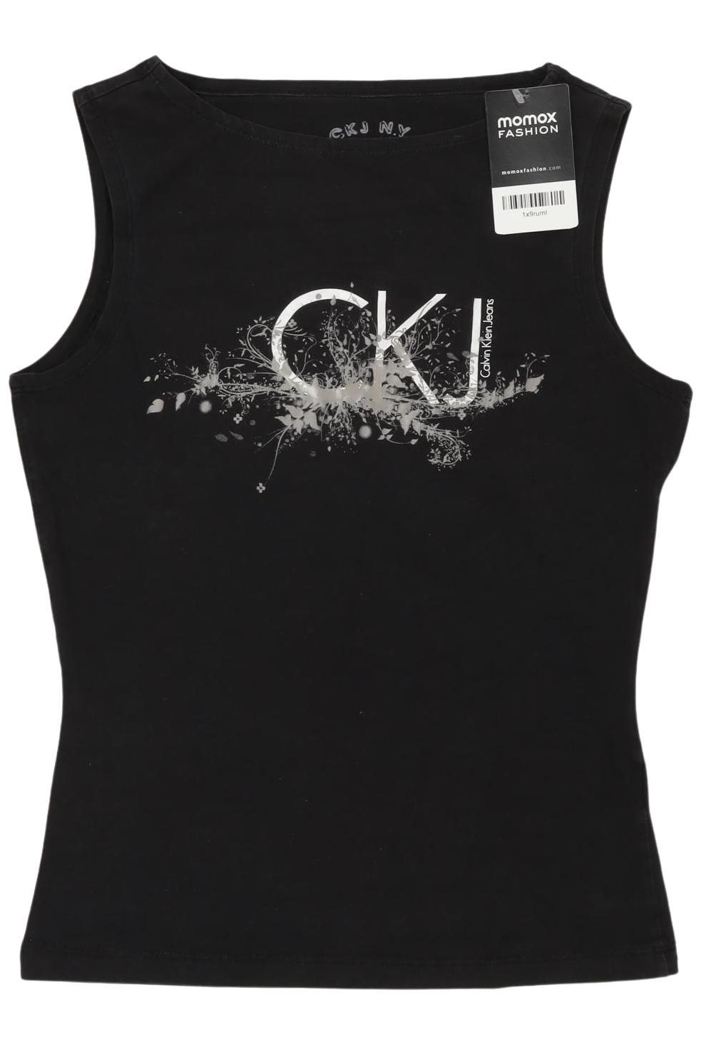 

Calvin Klein Jeans Damen Top, schwarz, Gr. 38