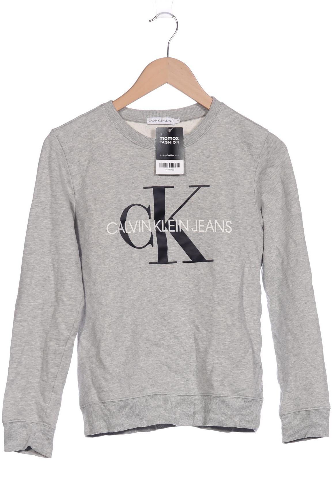 

Calvin Klein Jeans Damen Sweatshirt, grau, Gr. 38