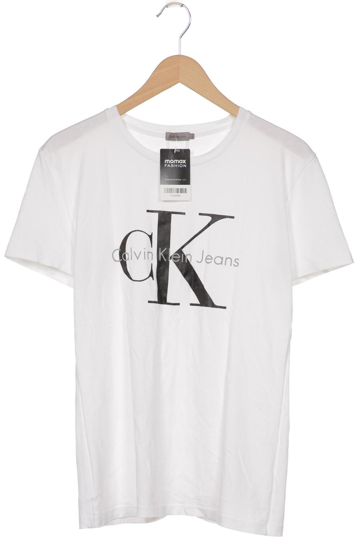 

Calvin Klein Jeans Damen T-Shirt, weiß