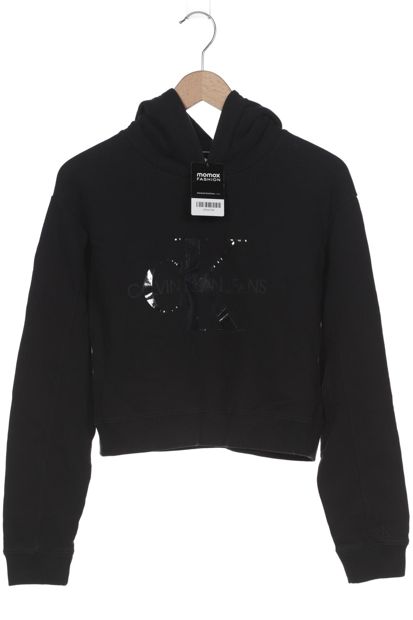 

Calvin Klein Jeans Damen Kapuzenpullover, schwarz, Gr. 38