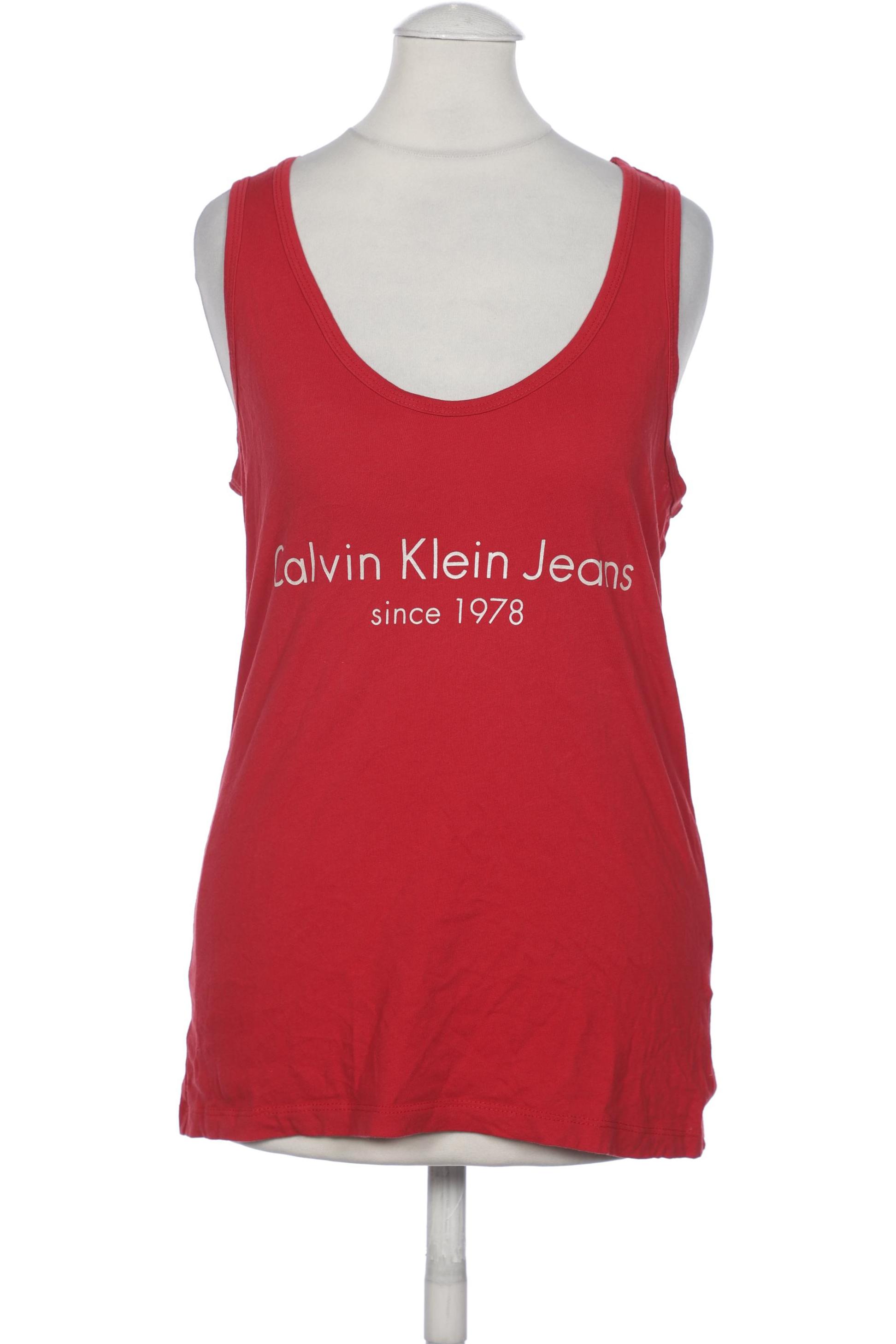 

Calvin Klein Jeans Damen Top, rot, Gr. 36