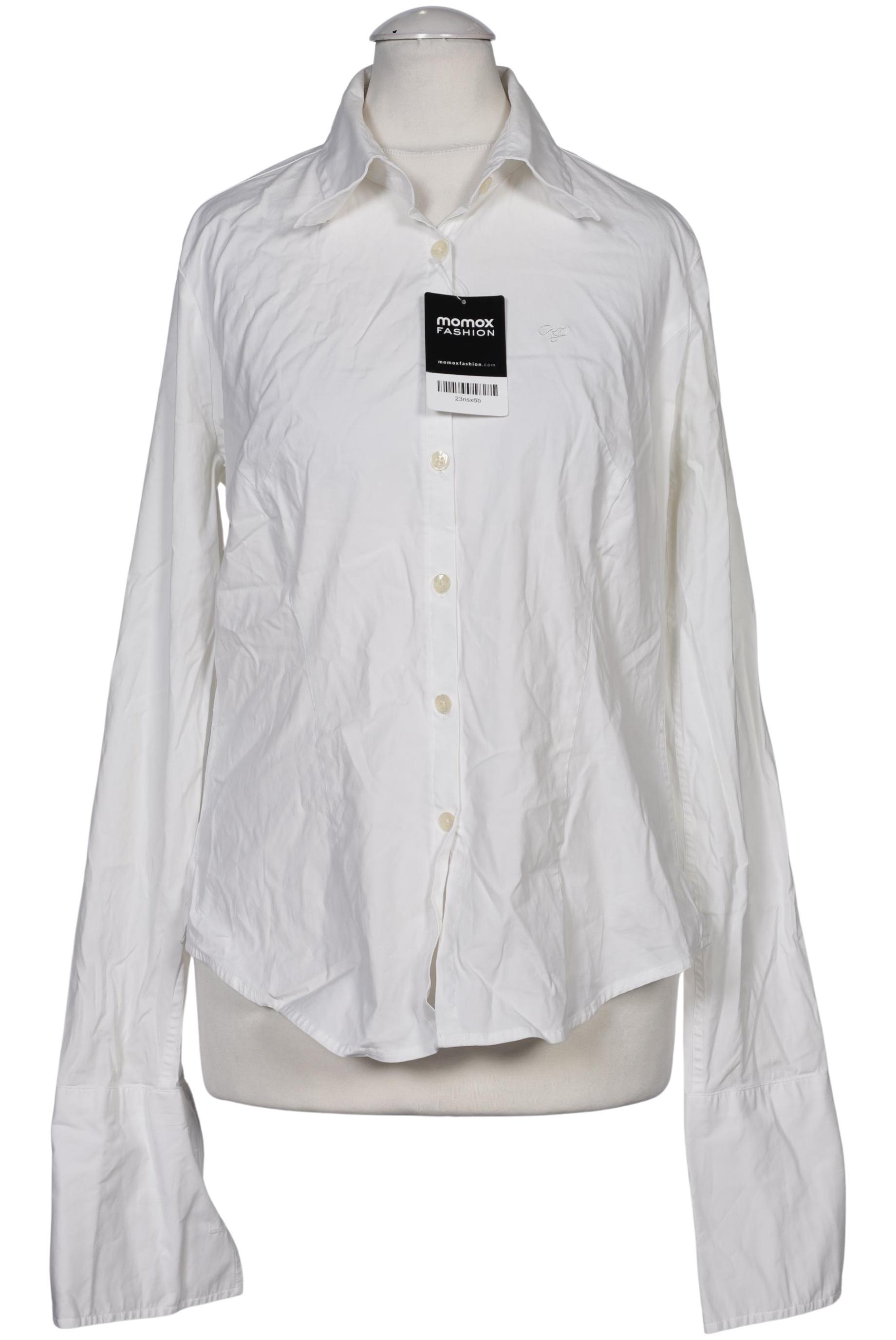 

Calvin Klein Jeans Damen Bluse, weiß, Gr. 38