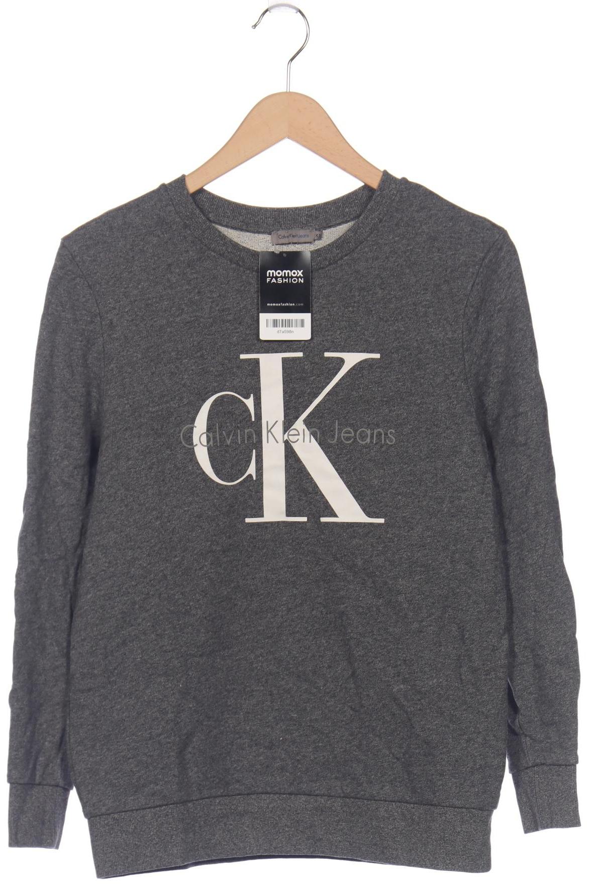 

Calvin Klein Jeans Damen Sweatshirt, grau, Gr. 34