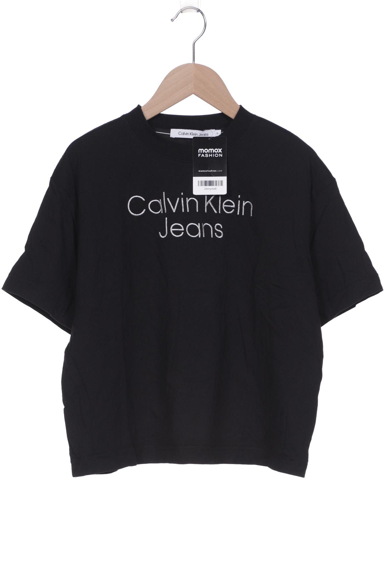 

Calvin Klein Jeans Damen T-Shirt, schwarz