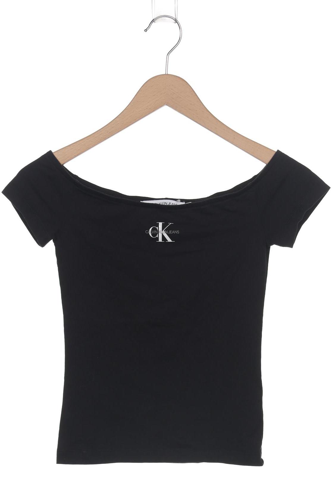 

Calvin Klein Jeans Damen T-Shirt, schwarz, Gr. 34