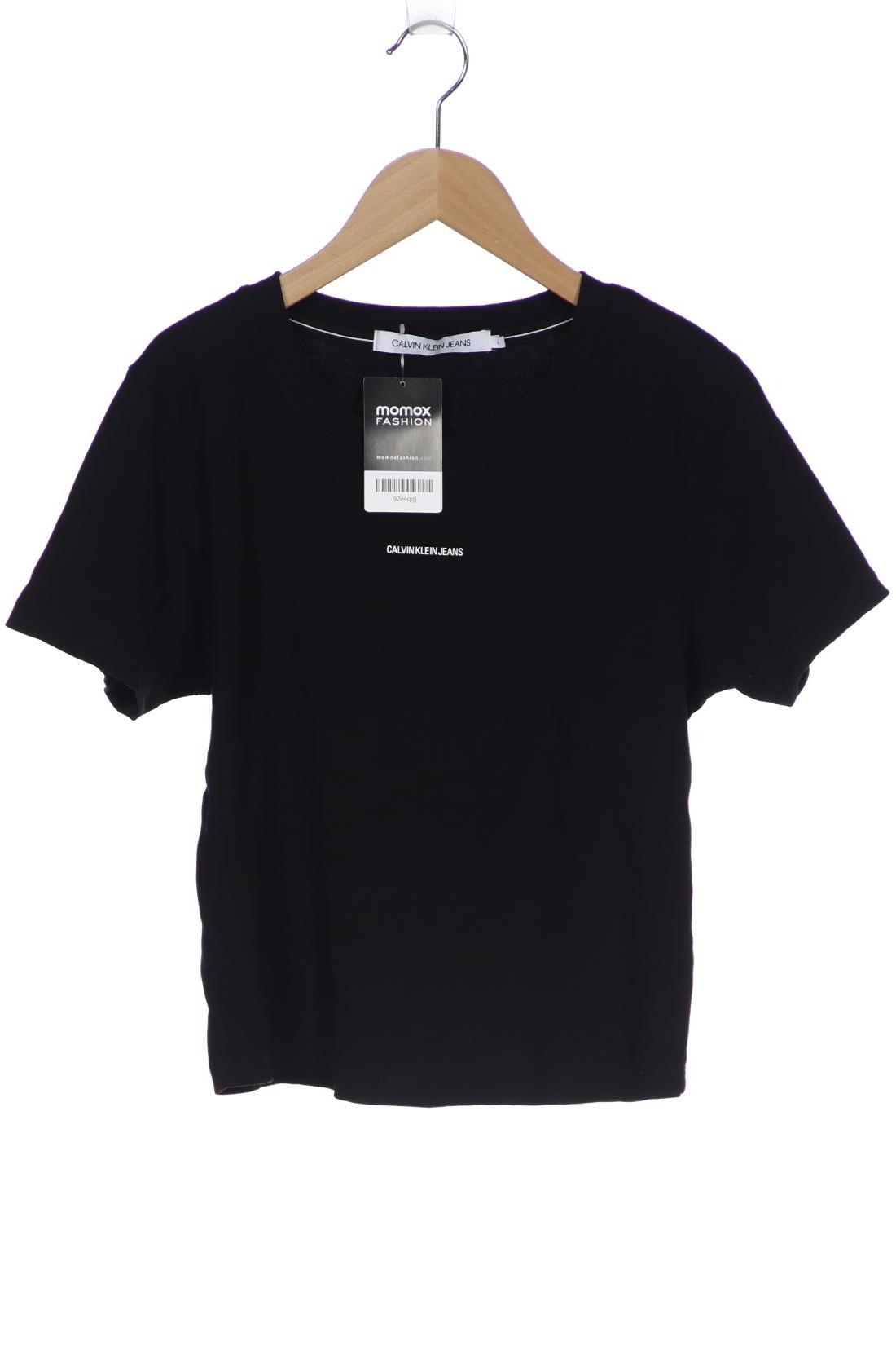 

Calvin Klein Jeans Damen T-Shirt, schwarz, Gr. 42