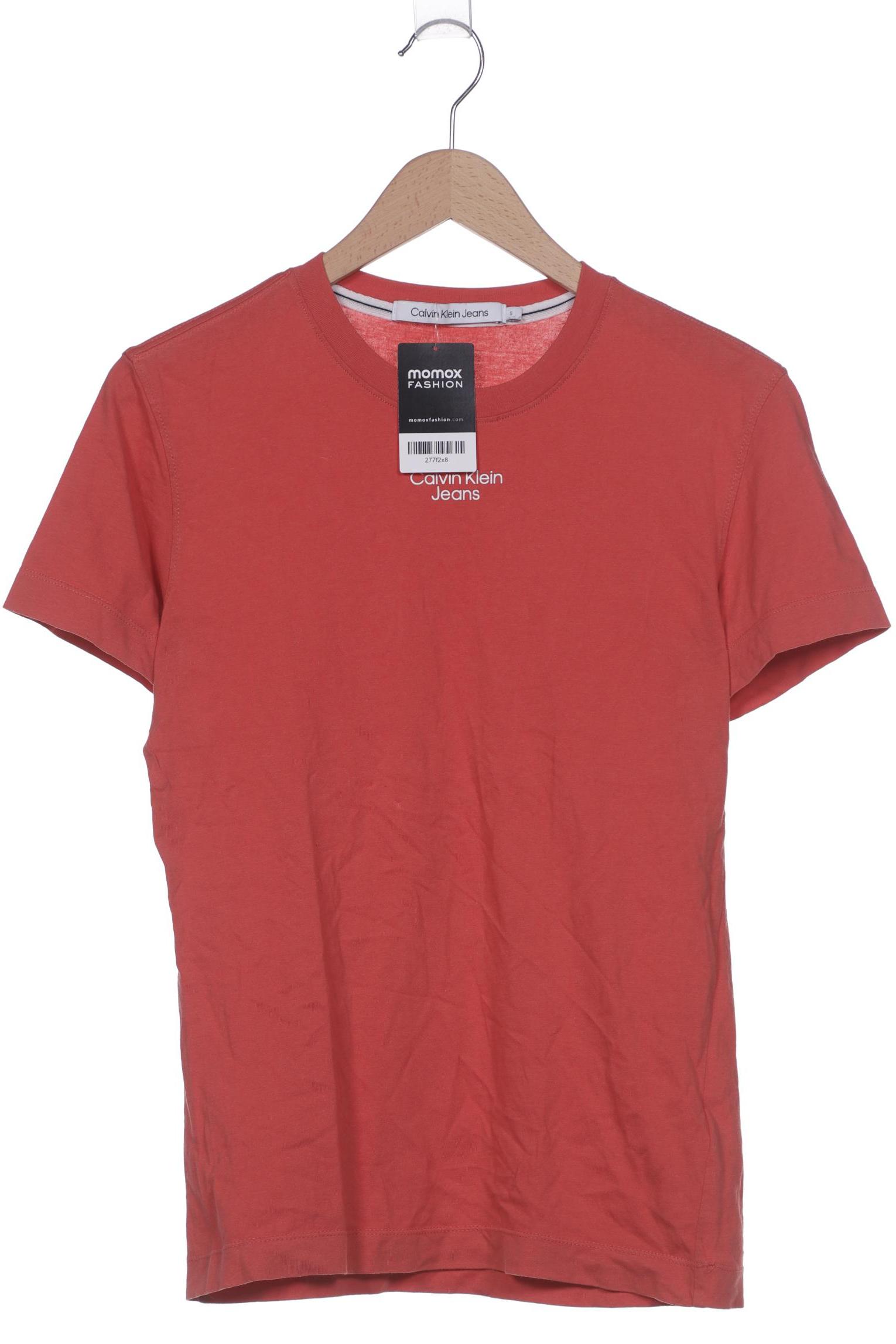 

Calvin Klein Jeans Damen T-Shirt, orange, Gr. 36