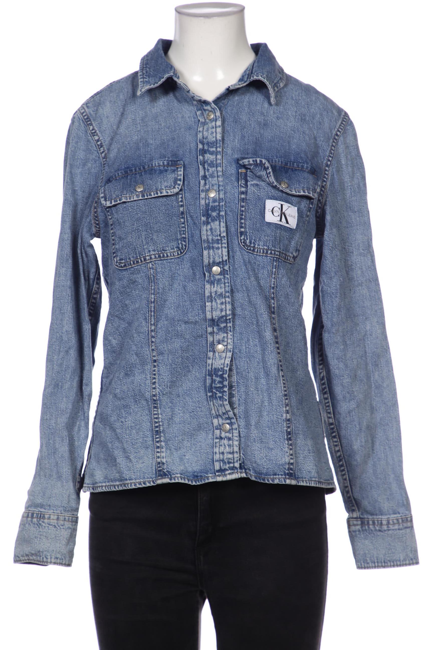 

Calvin Klein Jeans Damen Bluse, blau