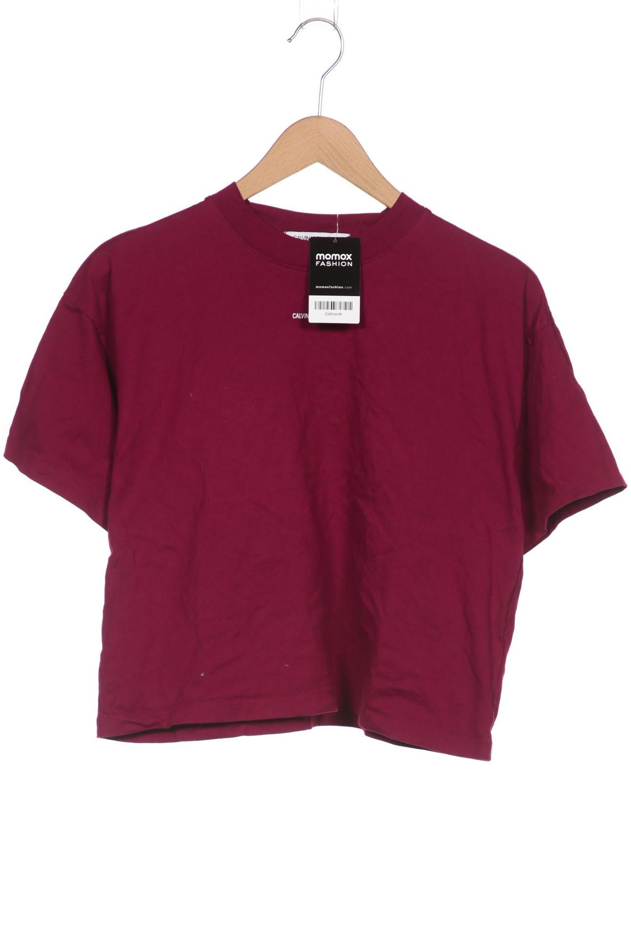 

Calvin Klein Jeans Damen T-Shirt, pink, Gr. 34