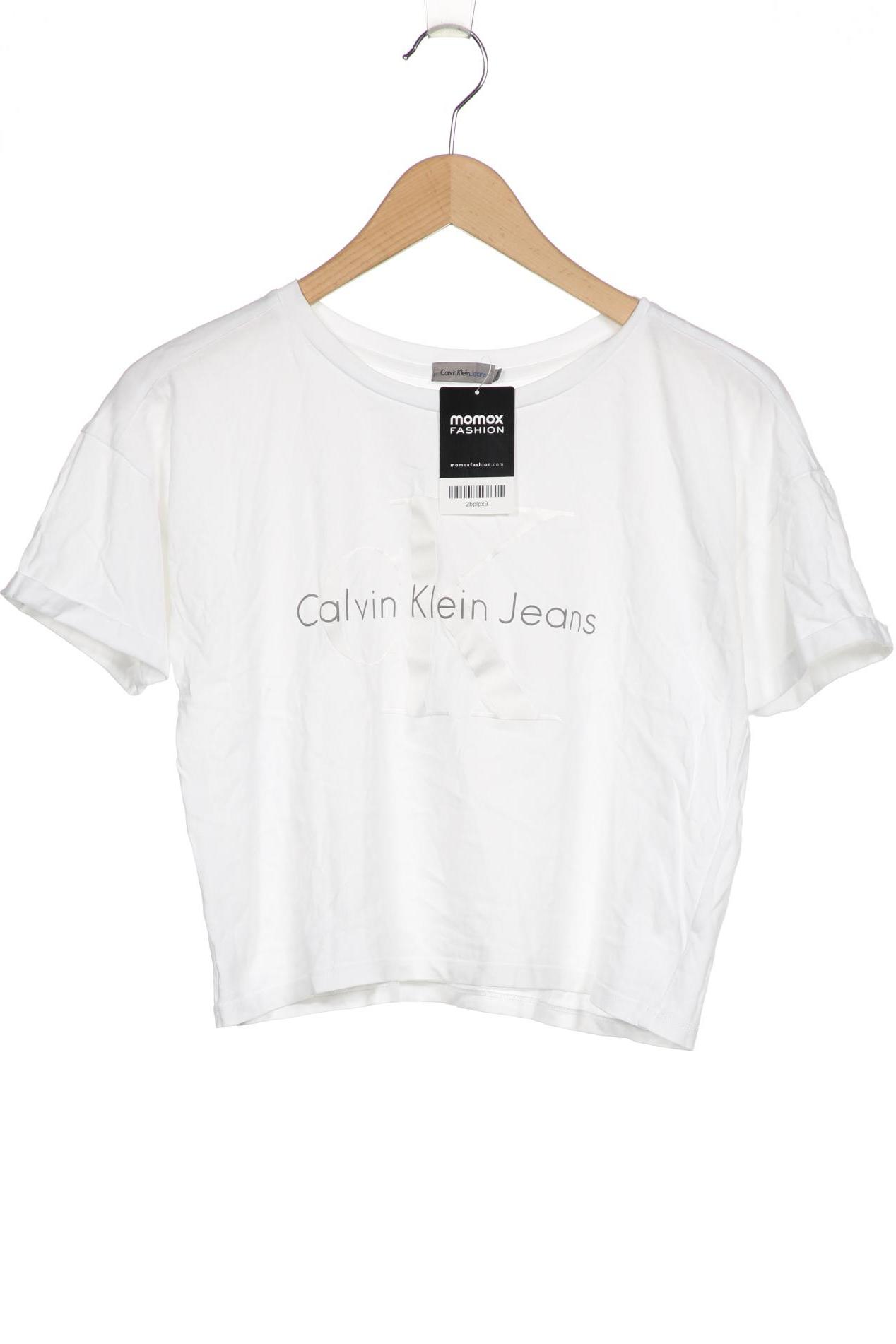

Calvin Klein Jeans Damen T-Shirt, weiß