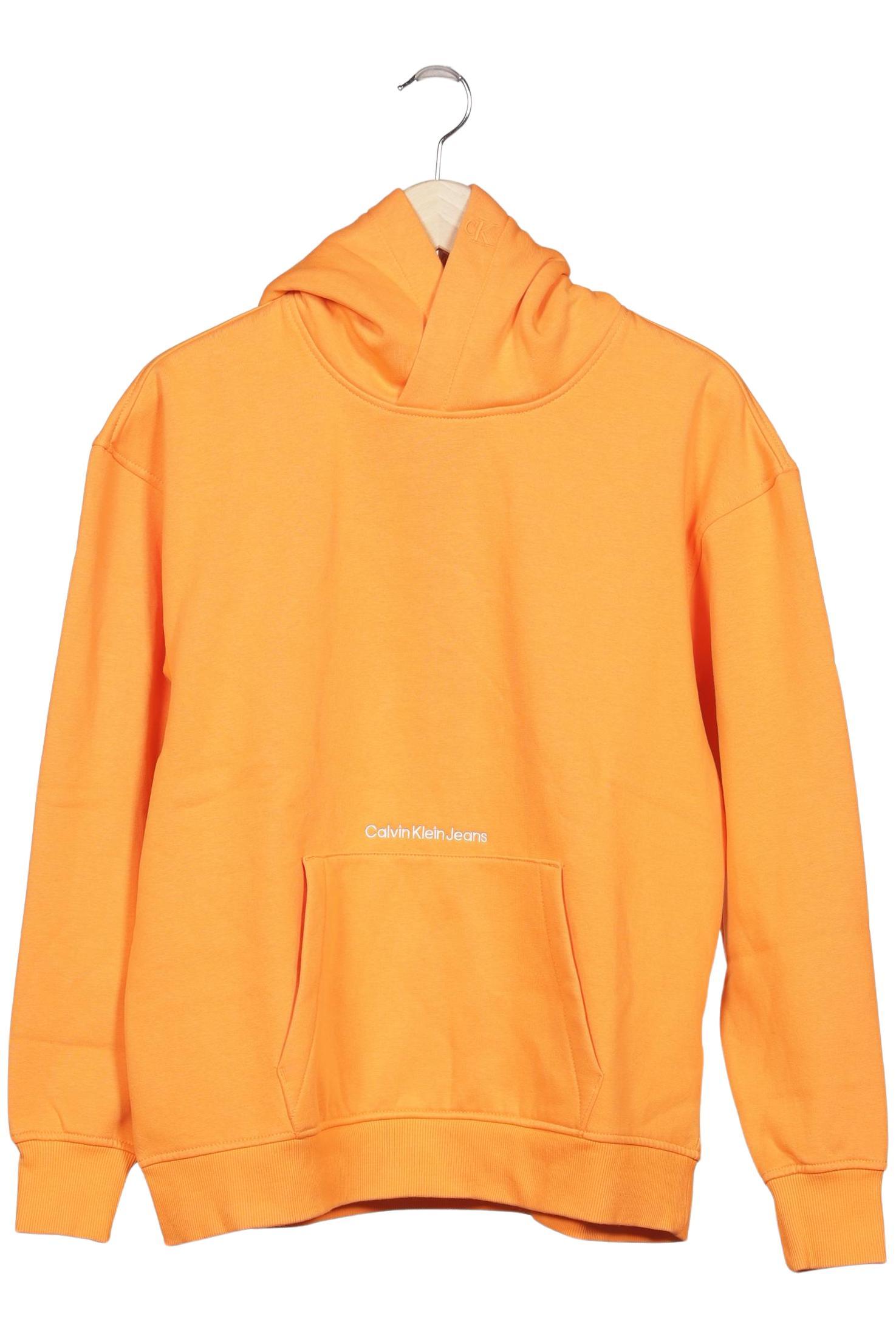 

Calvin Klein Jeans Damen Kapuzenpullover, orange, Gr. 34